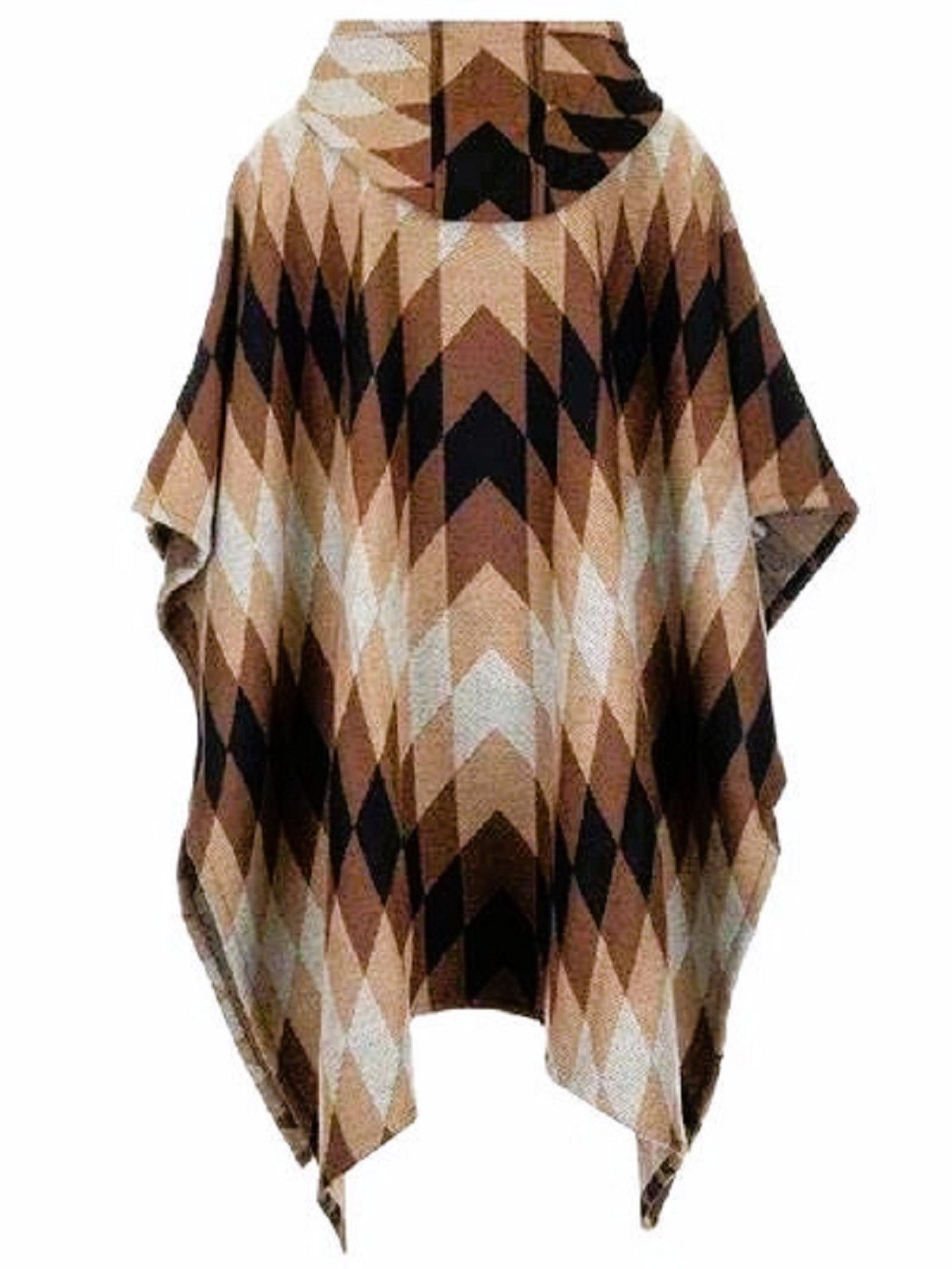 PALM ANGELS Poncho Palm Angels Herren Poncho, Palm Angels Arizona Herren Poncho. Mit Kapuze