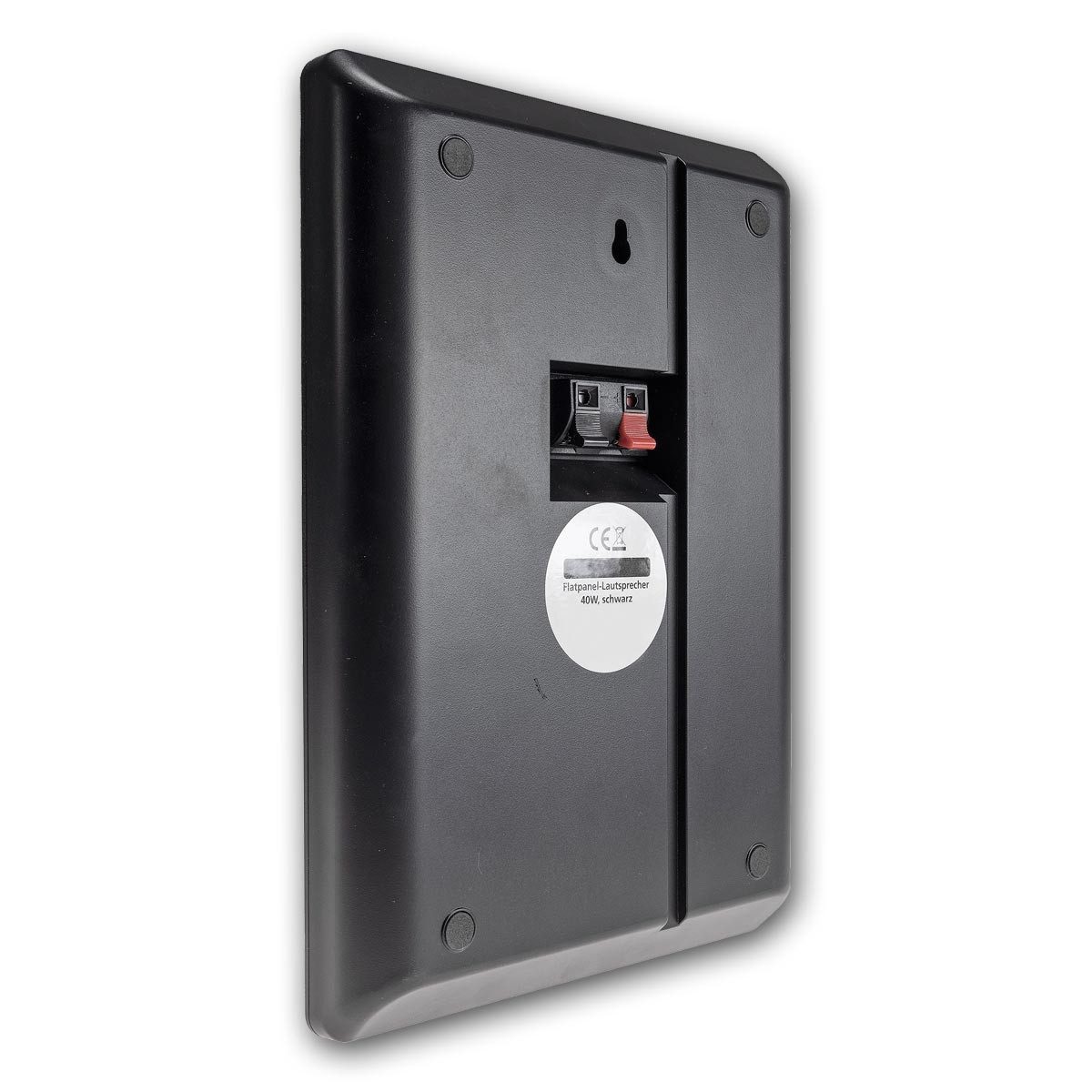 ChiliTec Flatpanel-Lautsprecher 40W schwarz 2-Wege Paar Einbaulautsprecher