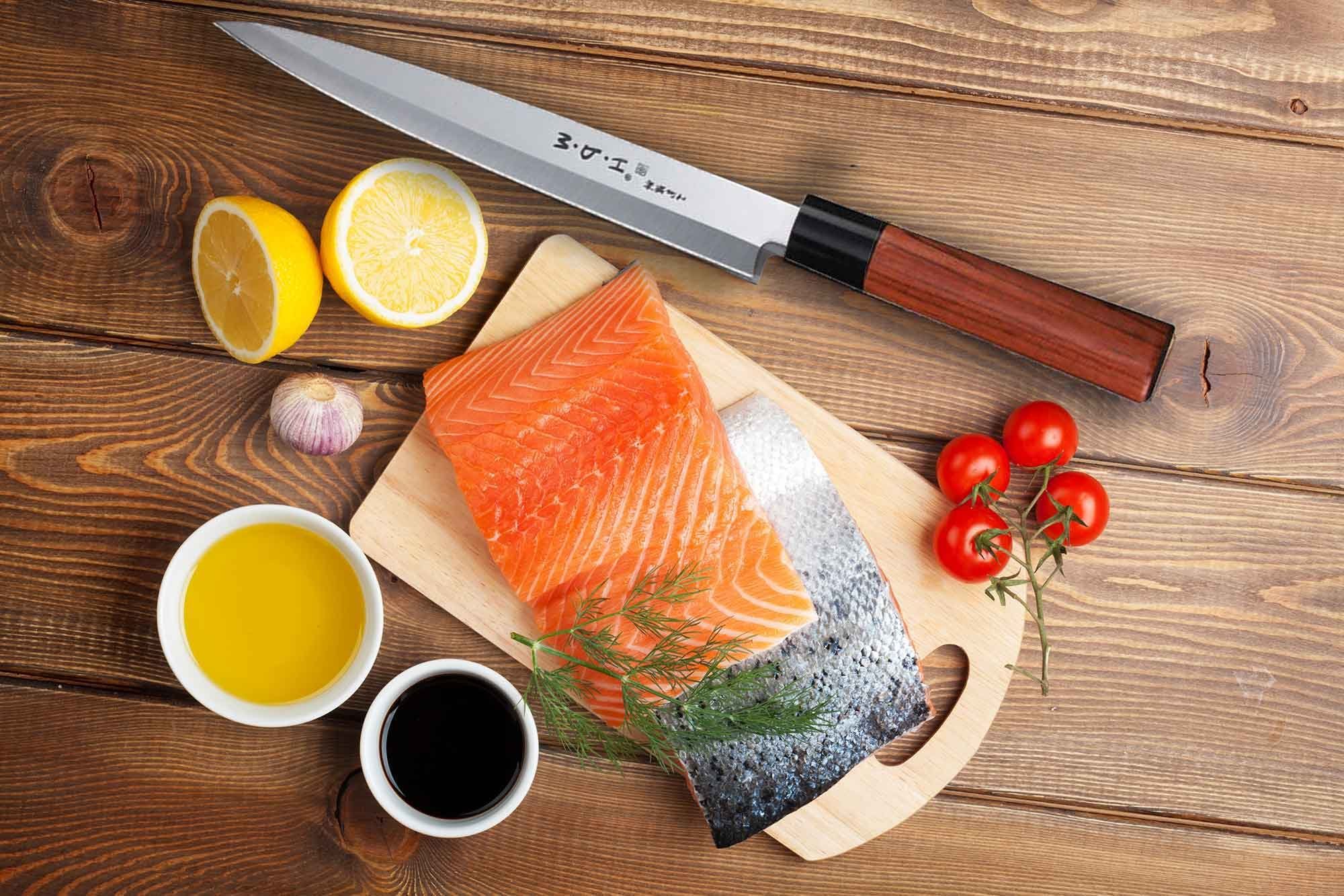 Muxel viele Yanagiba, Ein Kochmesser Namen Messer Sushi einseitig Sashimi geschliffen