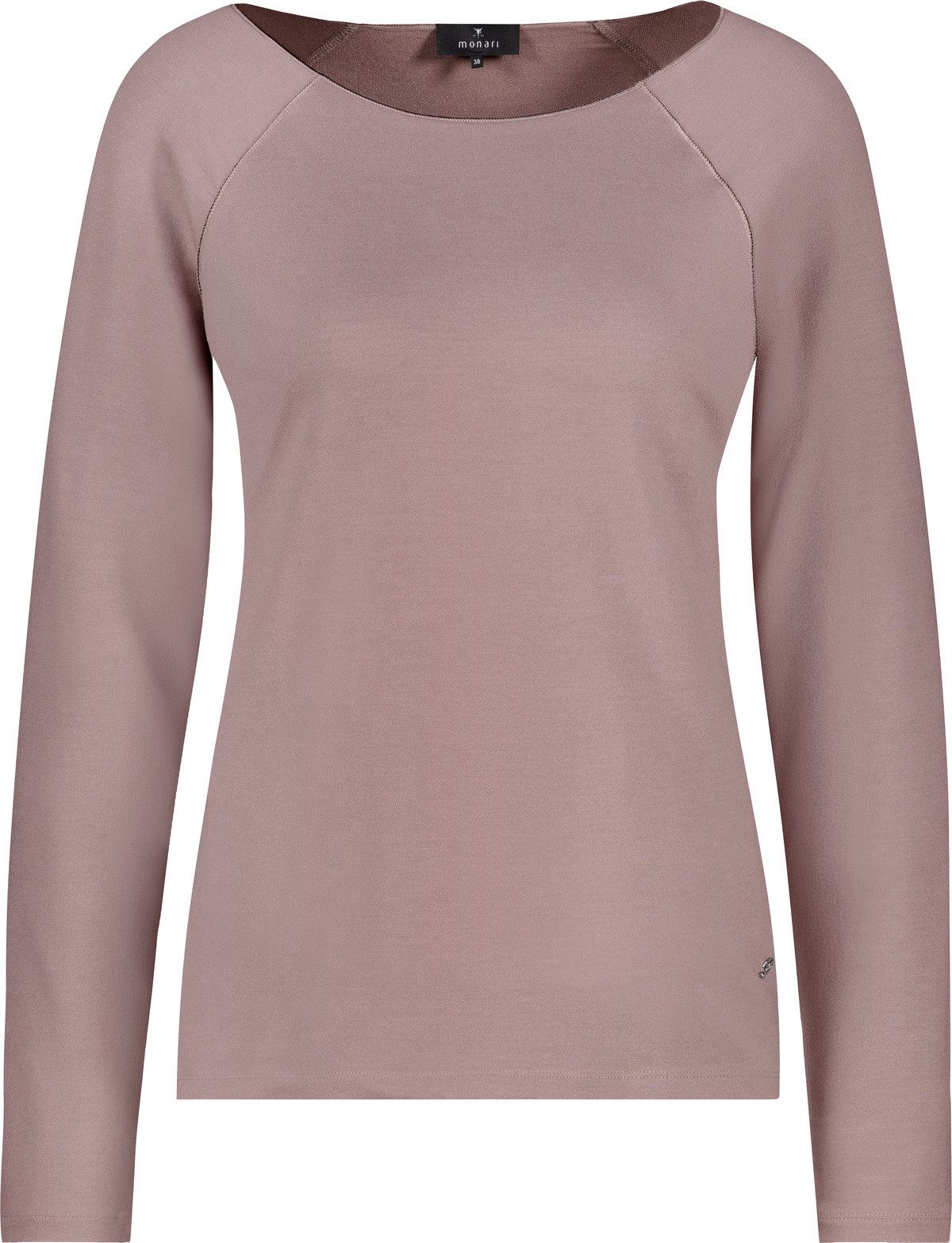 Monari Langarmshirt aus fließender Viskose mit Modal