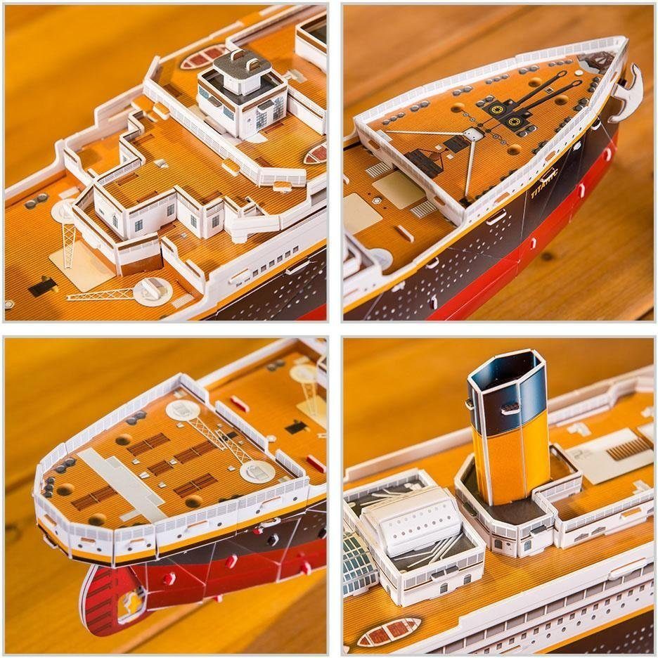 Revell® 3D-Puzzle RMS Titanic, 113 Puzzleteile günstig online kaufen