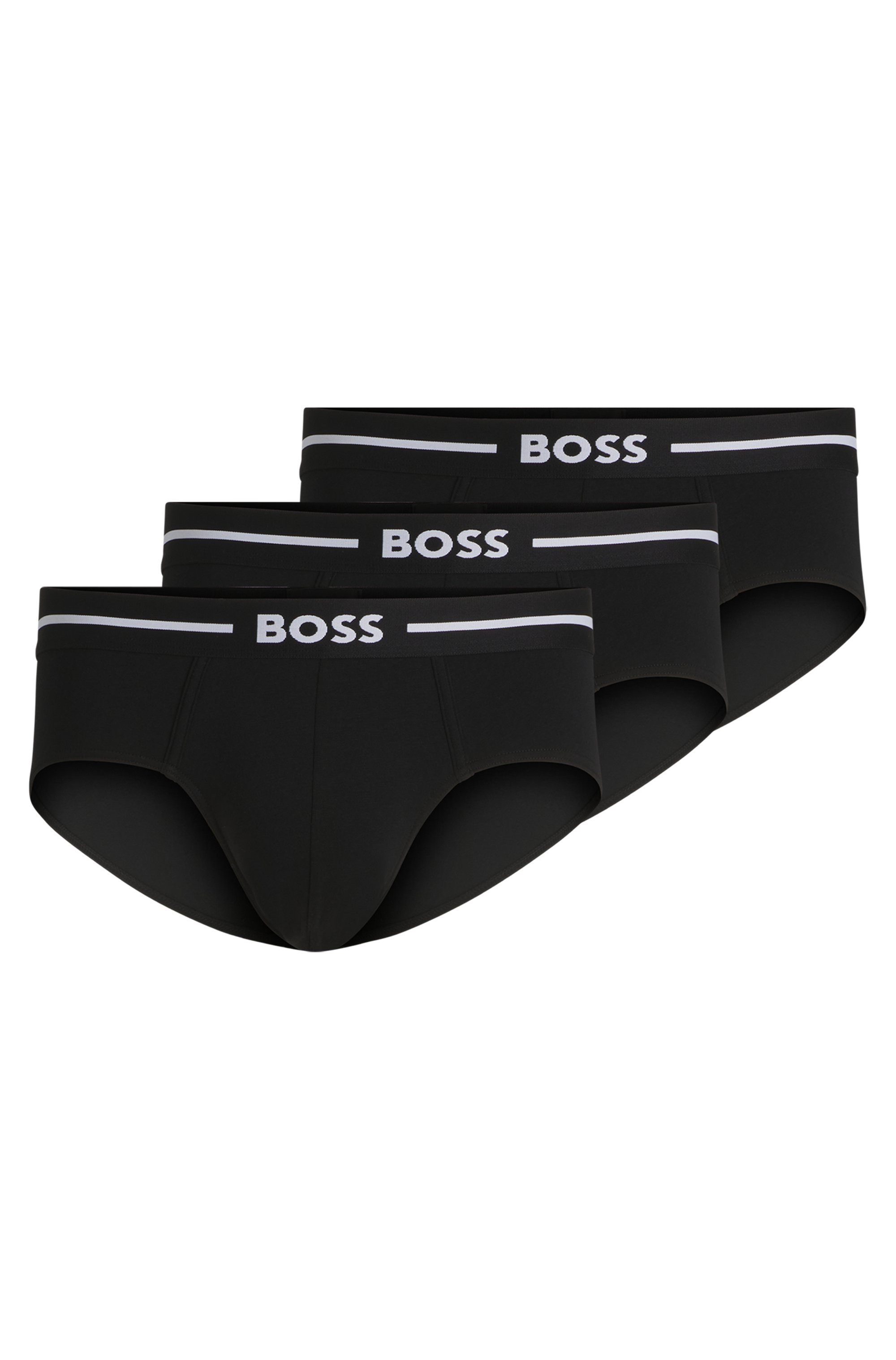 BOSS Hipster HipBr 3P Bold (Packung, 3er) mit BOSS Black Markenlabel günstig online kaufen