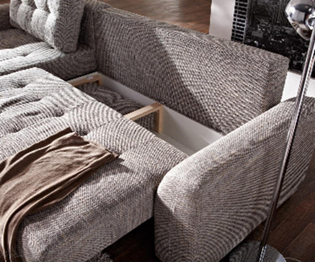L-Form Sofa Couch Sofa in Made JVmoebel Ledersofa Europe Wohnlandschaft Garnitur,