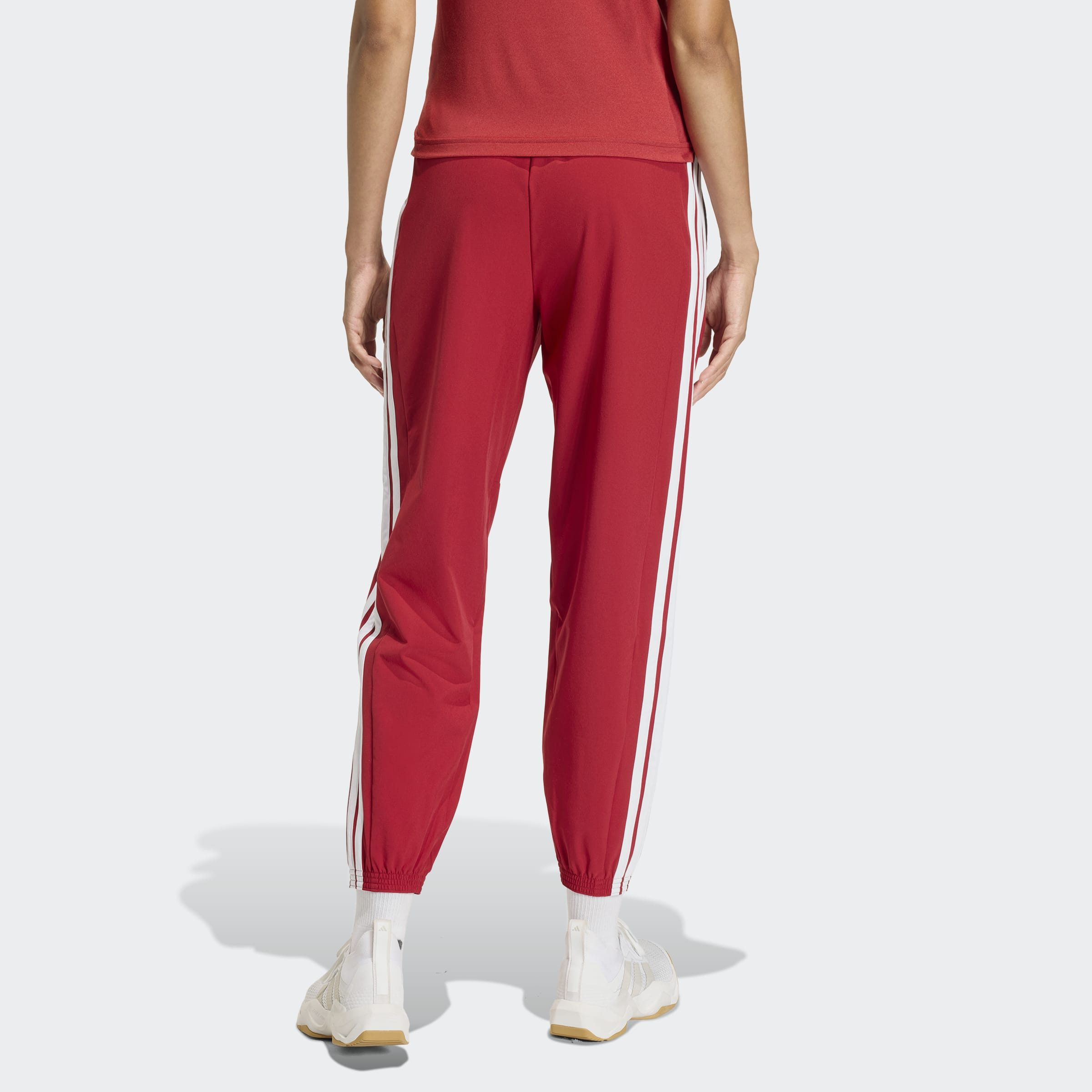adidas Performance Sporthose TRAIN ESSENTIALS 3-STREIFEN WOVEN