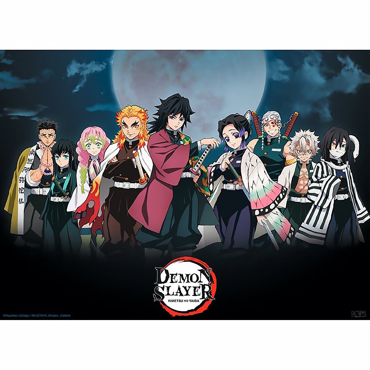 ABYstyle Poster Demon Slayer Poster Set günstig online kaufen