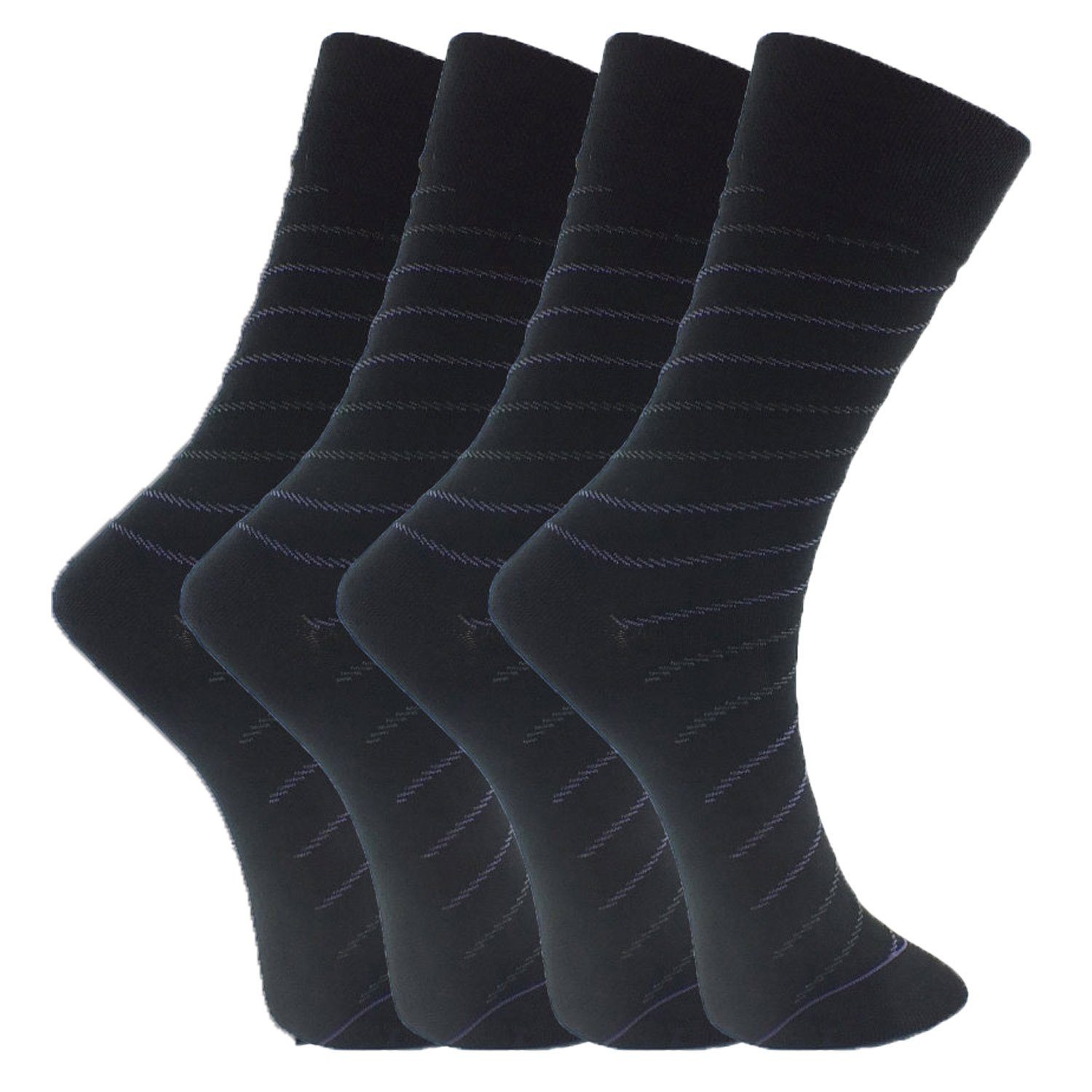 Camano Socken Doppelpack Herren Socken (2-Paar) schwarz