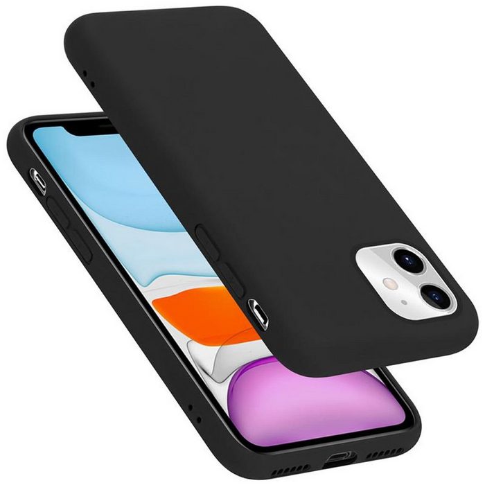 Cadorabo Handyhülle TPU Liquid Silicone Case Apple iPhone 11 Flexible TPU Silikon Handy Schutzhülle - Hülle - Back Cover Bumper