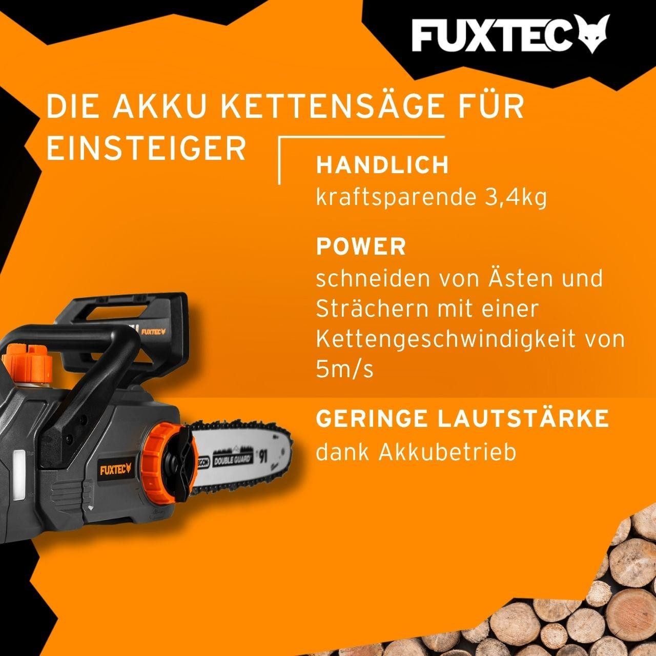 FUXTEC Akku-Kettensäge FX-E1KS20