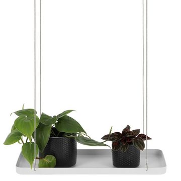 Rivanto Fensterdekoration, Hängende Pflanzentabletts rechteckig L 15 x B 38 x H 2,1 cm