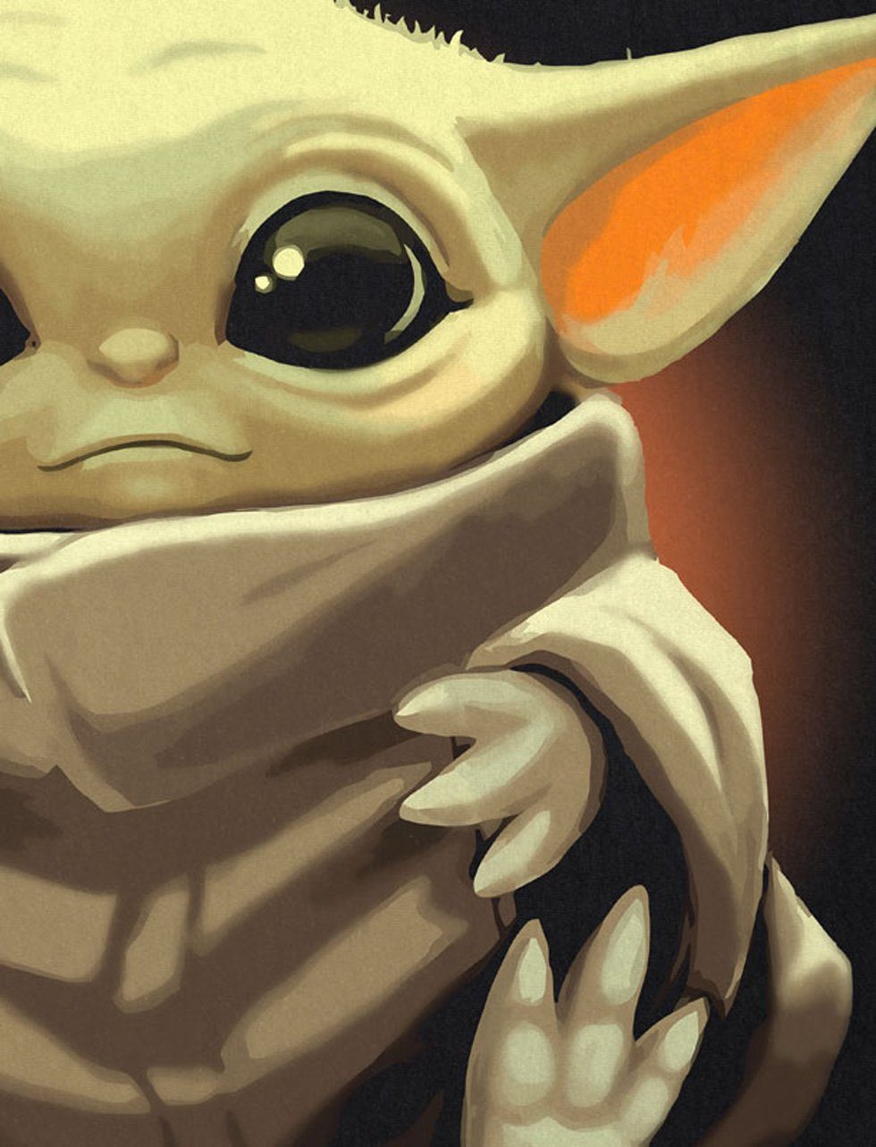 style3 T-Shirt Chibi Yoda mini mando kopfgeldjäger mandalorian star wars günstig online kaufen