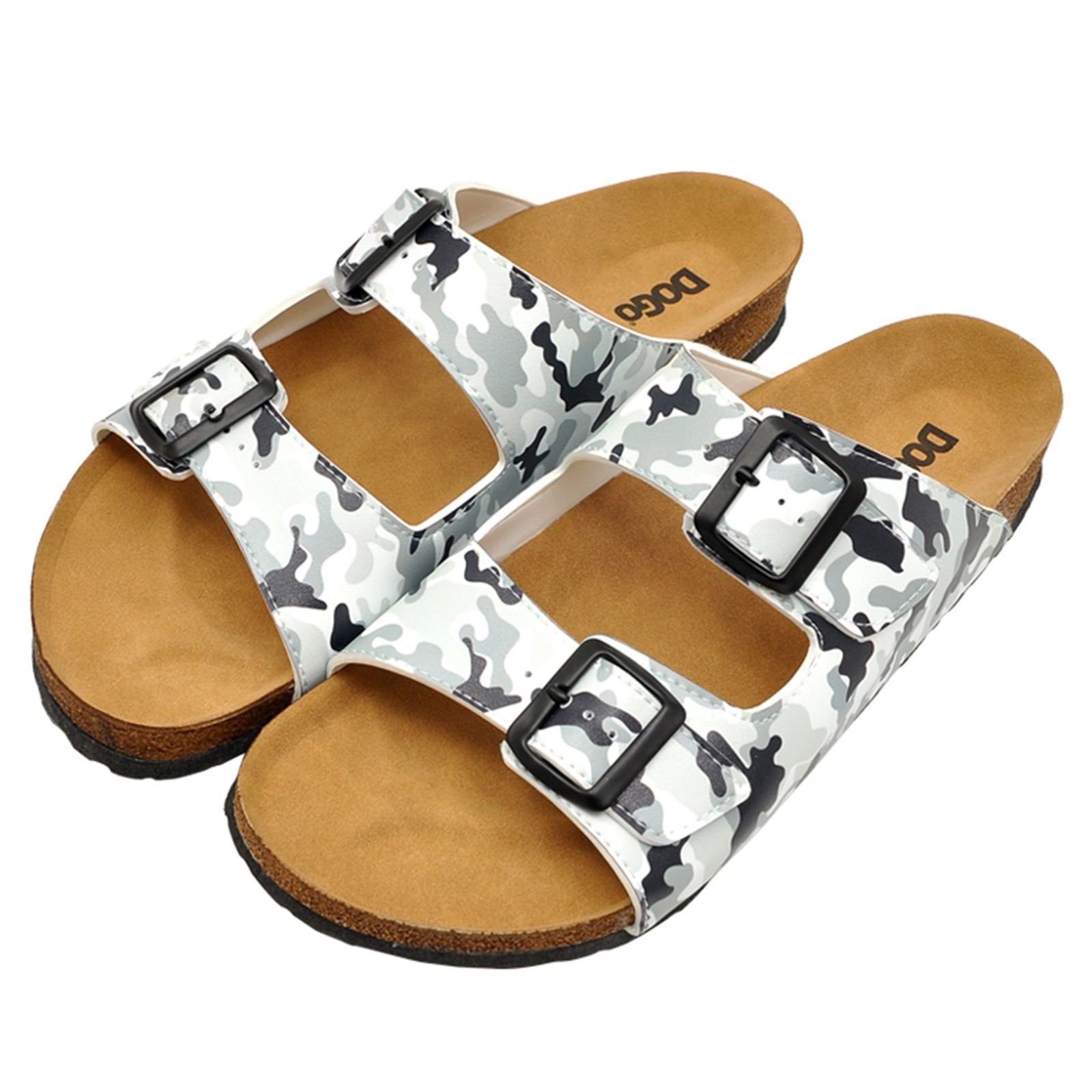 DOGO Black Camo Pantolette Vegan