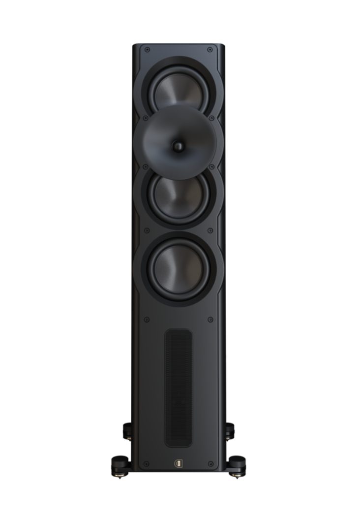 Perlisten A4t Stand-Lautsprecher (2,5-Wege-Standlautsprecher mit drei Carbonfaser-Tieftönern)