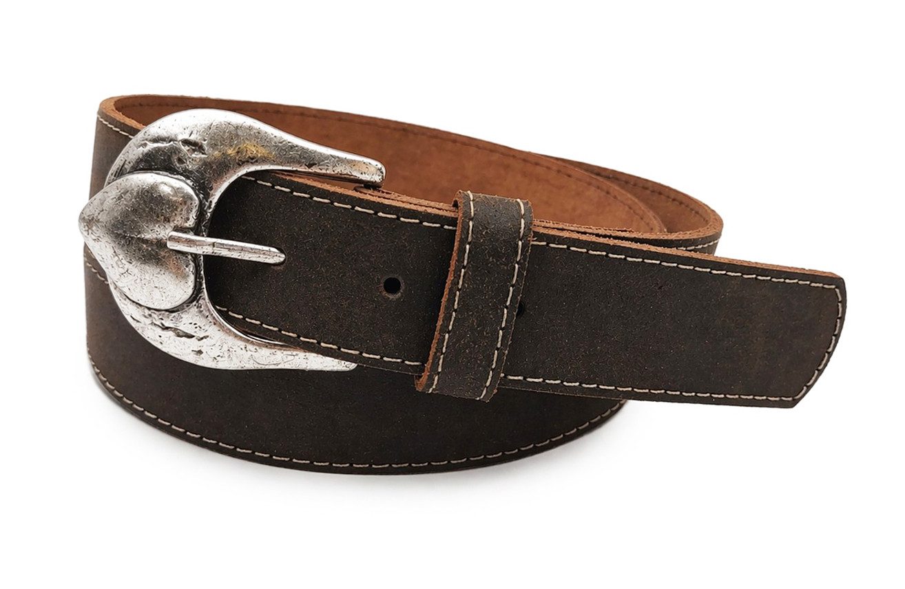 Der Trachtler Ledergürtel Trachtengürtel MADE IN GERMANY - Echt Leder