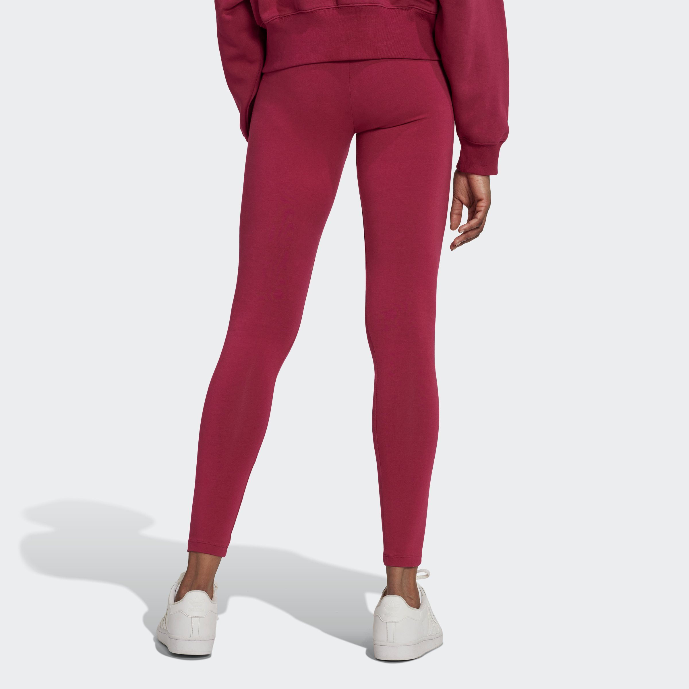 ESSENTIALS Leggings adidas rot (1-tlg) ADICOLOR Originals