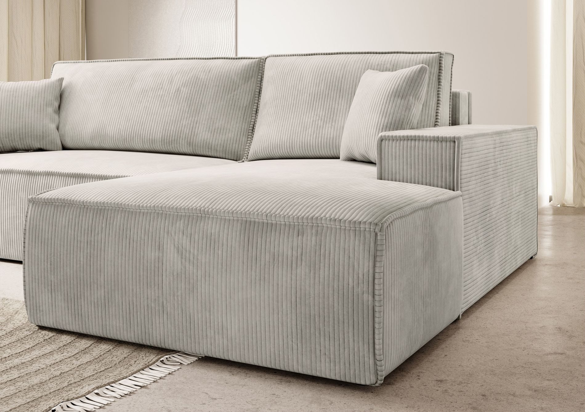 Selsey Ecksofa FARESE NEW, mit Schlaffunktion, Bettkasten und tierfreundlic günstig online kaufen