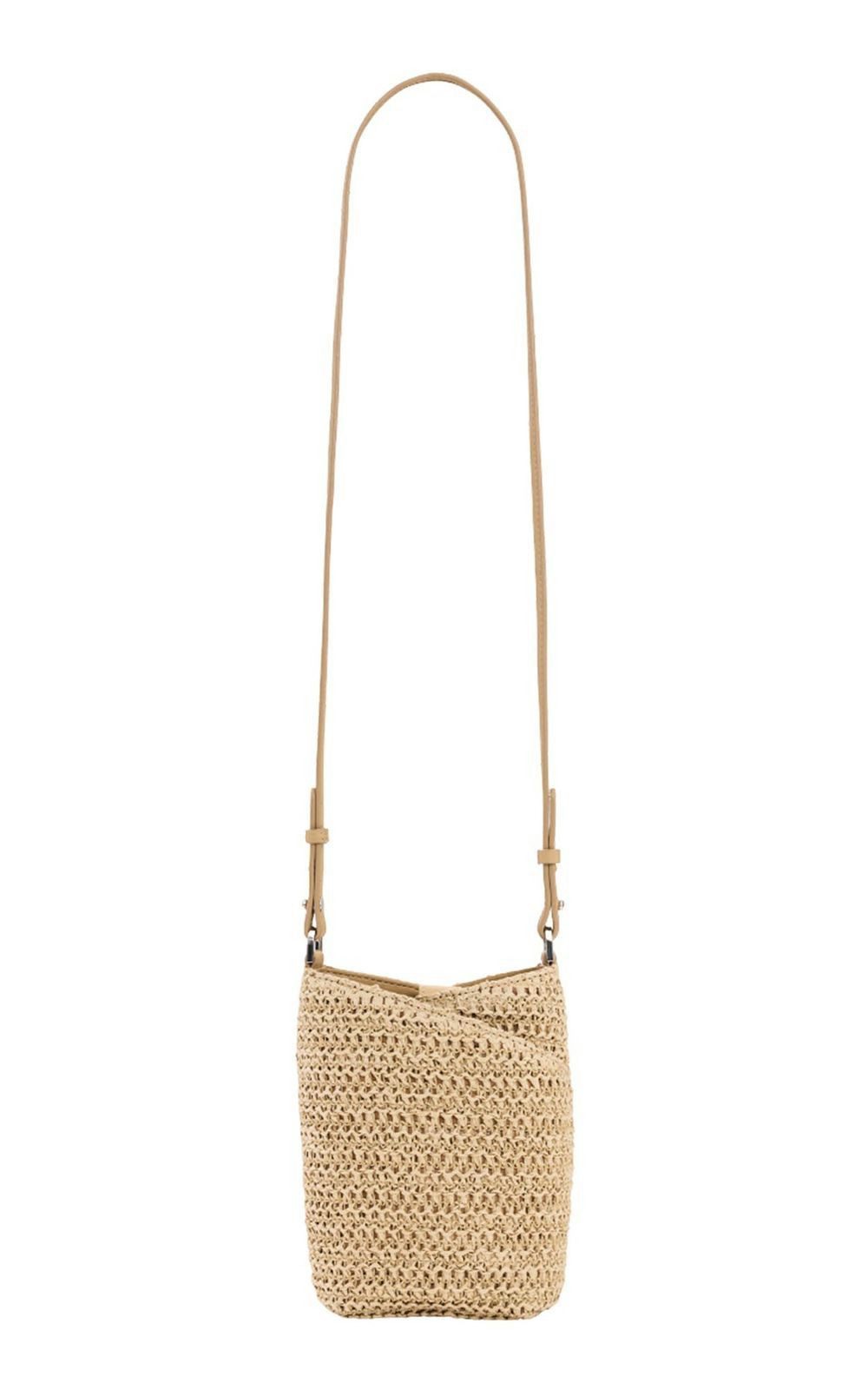 Desigual Umhängetasche Half Logo Raffia Bag