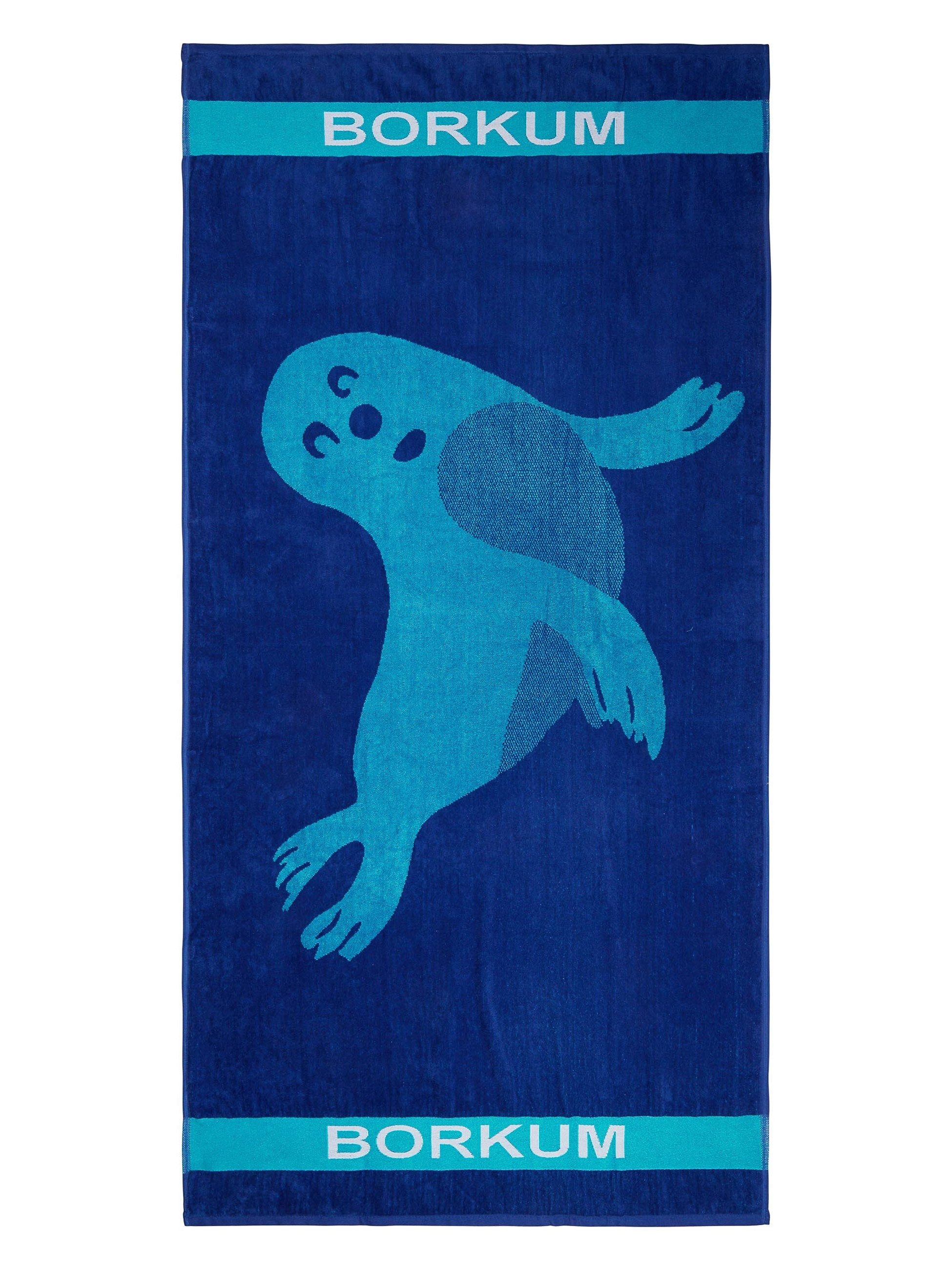 Schietwetter Strandtuch Unisex Strandhandtuch "Robbe" 180x88cm, günstig online kaufen