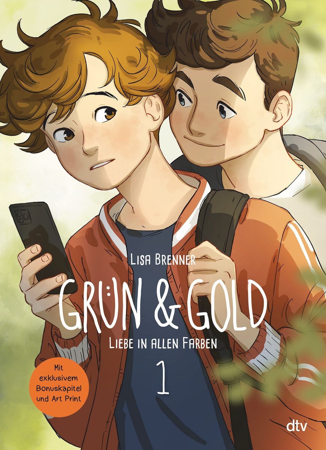 Comic Grün & Gold – Liebe in allen Farben 1 Herzerwärmende Graphic Novel übe Lisa Brenner