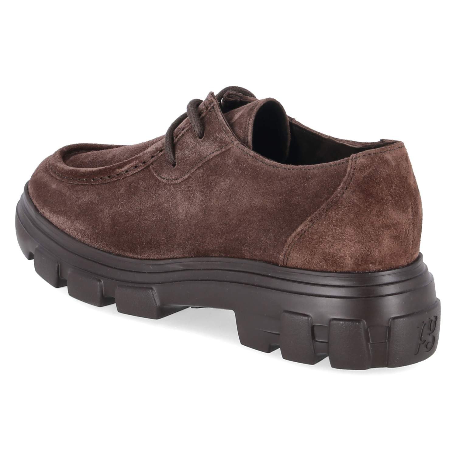 Paul Green Paul Green Mokassins / Bootsschuhe 1183-070 Damen Rauleder brown Schnürschuh – Bild 3 von 5