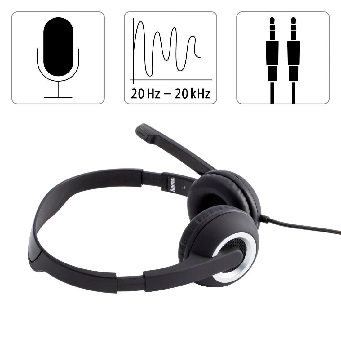 Hama PC-Headset 300" Stereo Headset HS "Essential