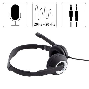 Hama PC-Headset "Essential HS 300" Stereo Headset