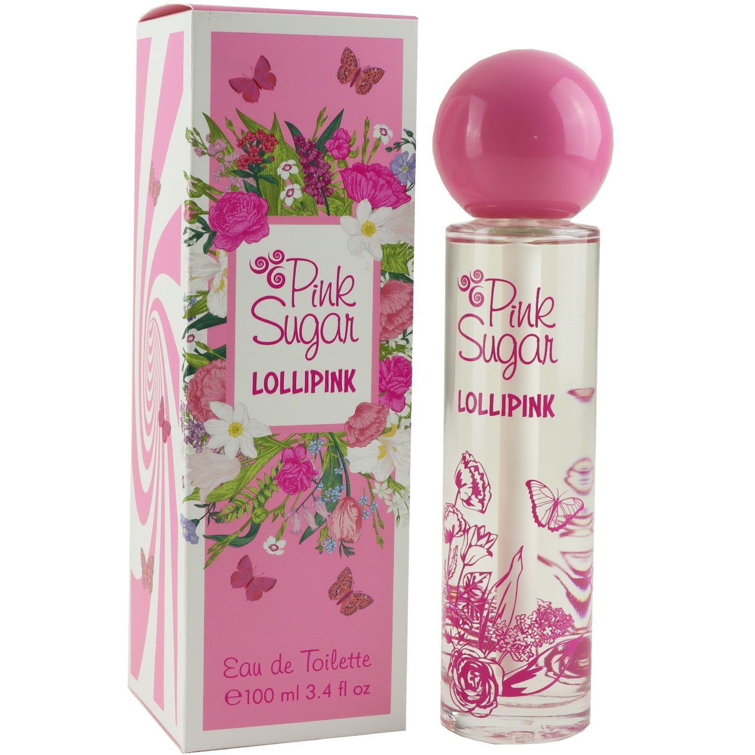 Aquolina Eau de Toilette Pink Sugar Lollipink 100 ml | Eau de Toilette