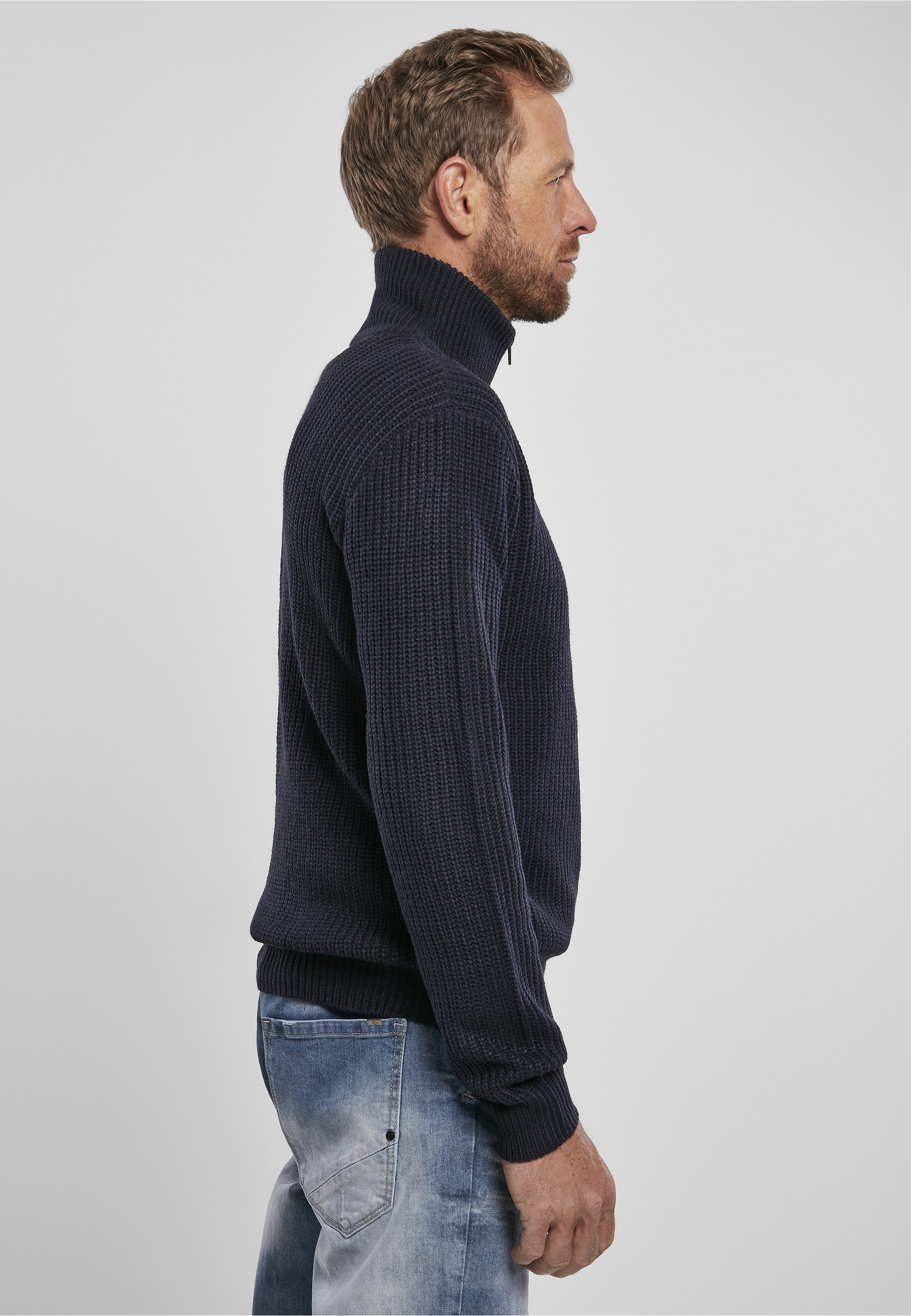 Brandit Strickjacke Brandit Herren Marine Troyer (1-tlg)