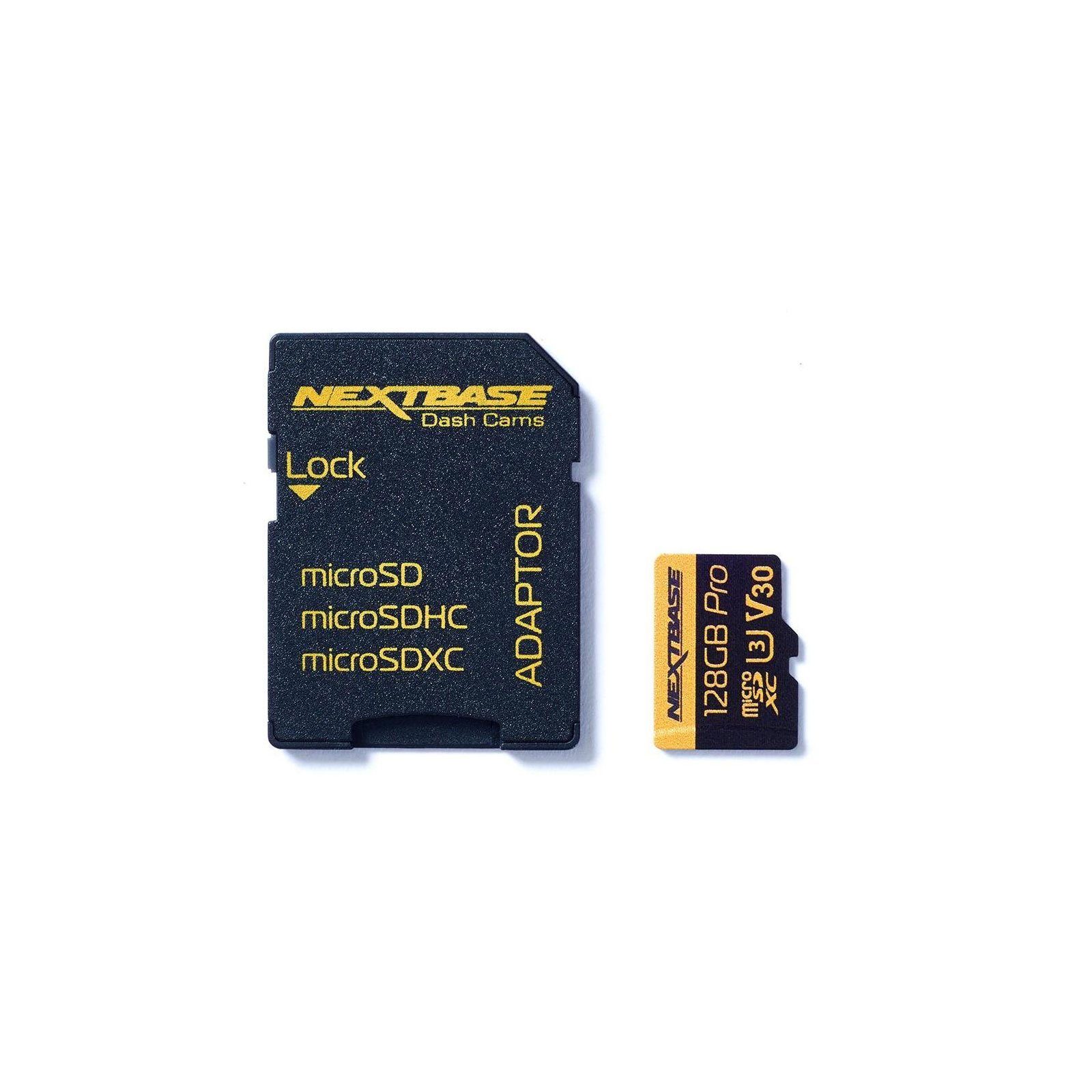 Nextbase micro SDXC Speicherkarte 128 GB, SD-Adapter Speicherkarte