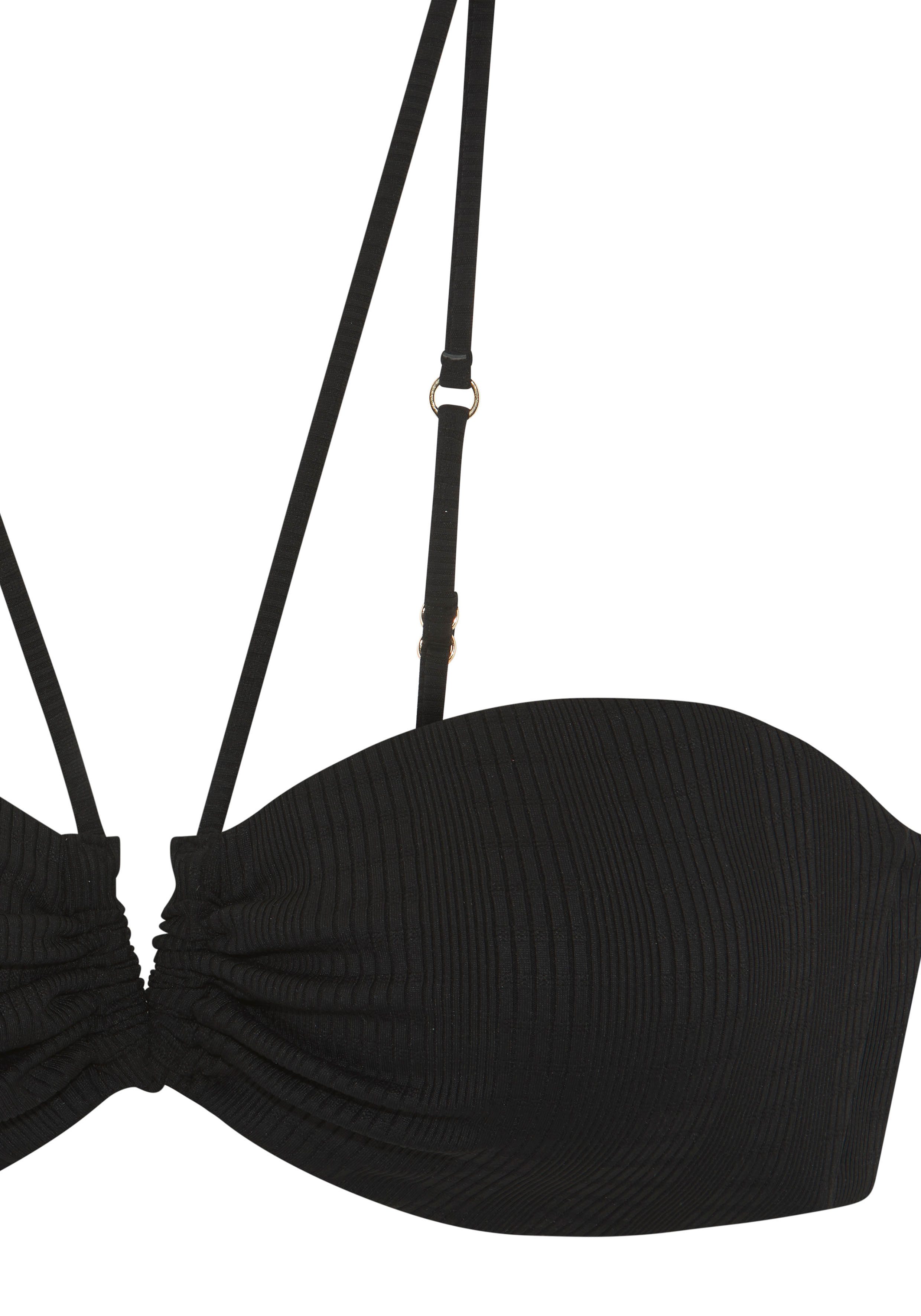 Copenhagen Studios Bandeau-Bikini-Top Nela, mit V-förmigem Cut-Out vorn – Bild 3 von 5