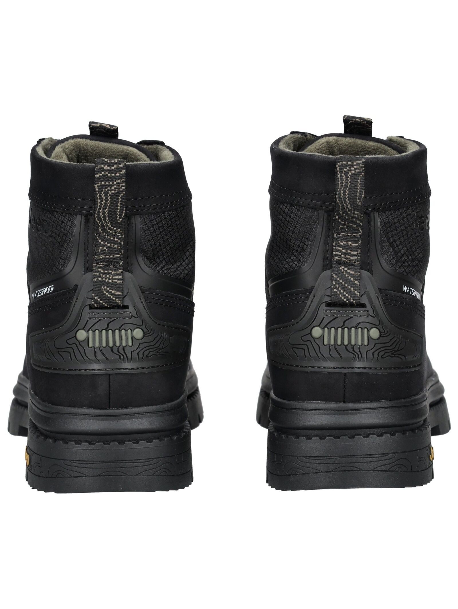 Jeep Jeep Stiefelette Leder/Textil Schnürstiefelette