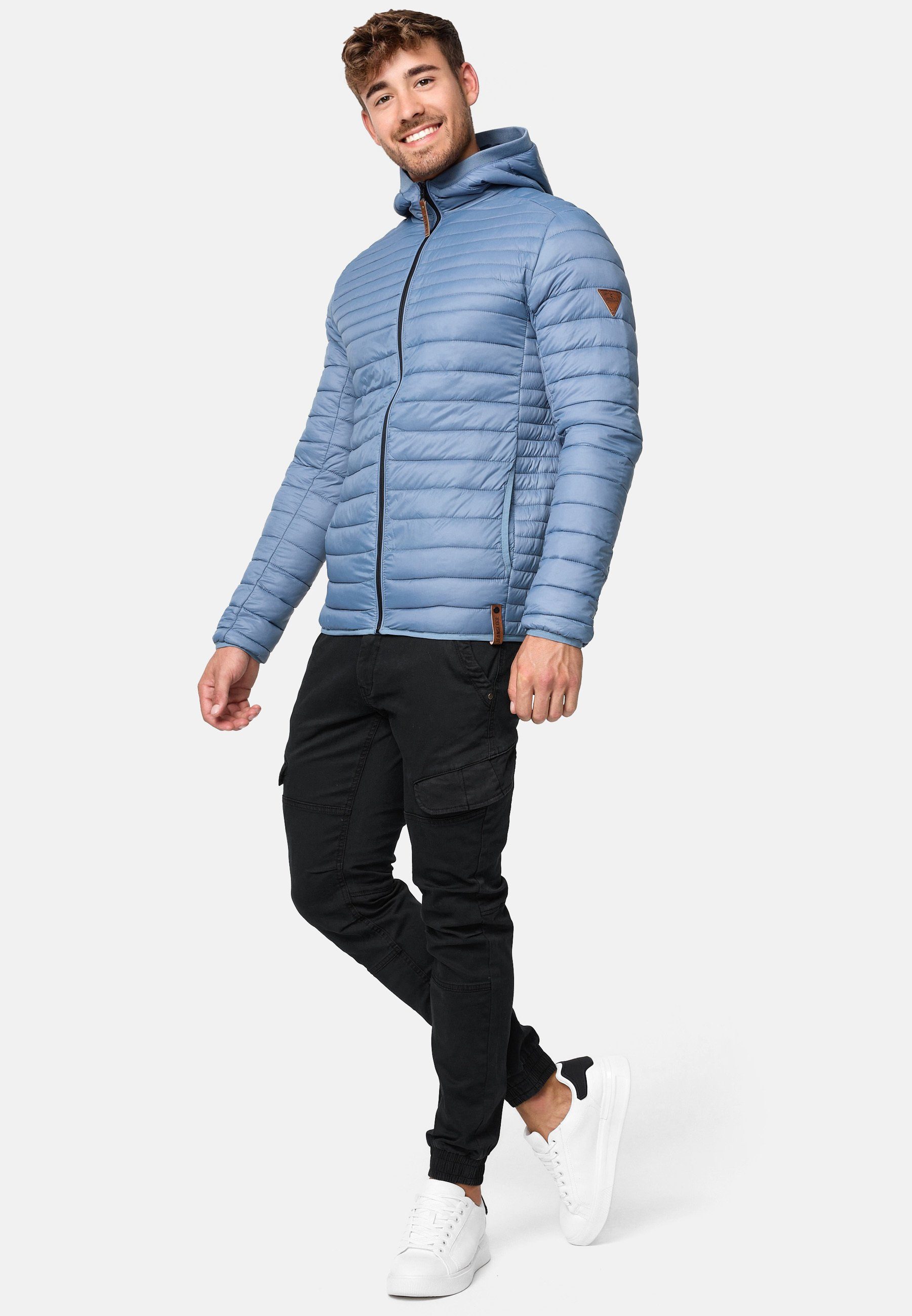 Indicode Steppjacke Herren Bowers Herrenjacke Daunen-Optik