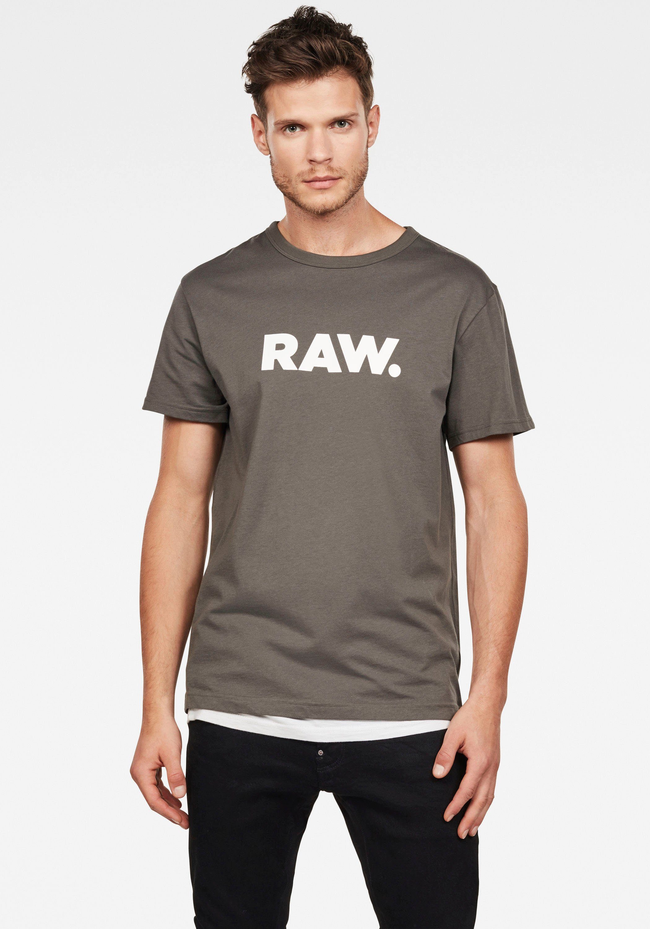 G-Star RAW T-Shirt Holorn grau