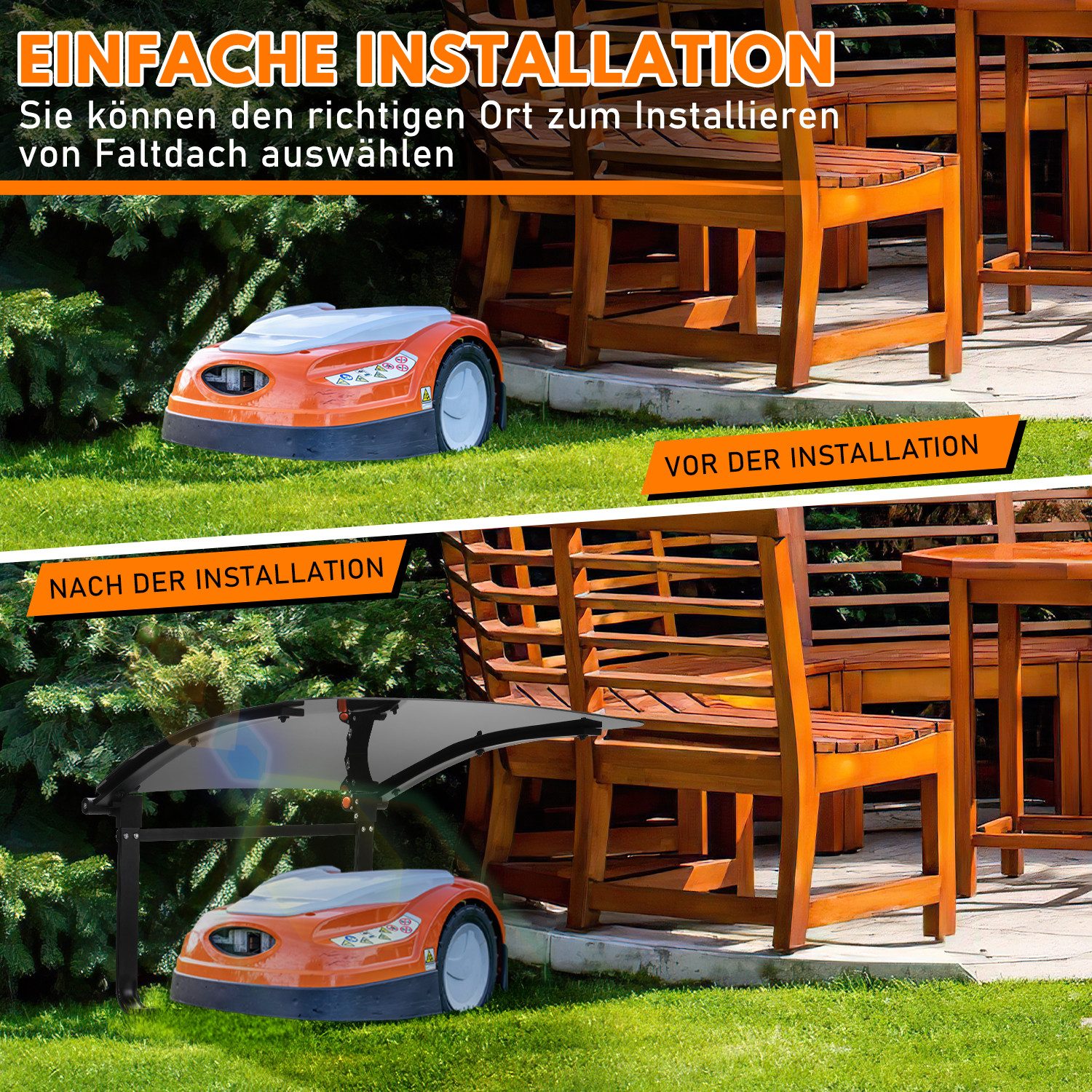 Clanmacy MÀhroboter-Garage RasenmÀher ... Clanmacy MÀhroboter-Garage RasenmÀher ...