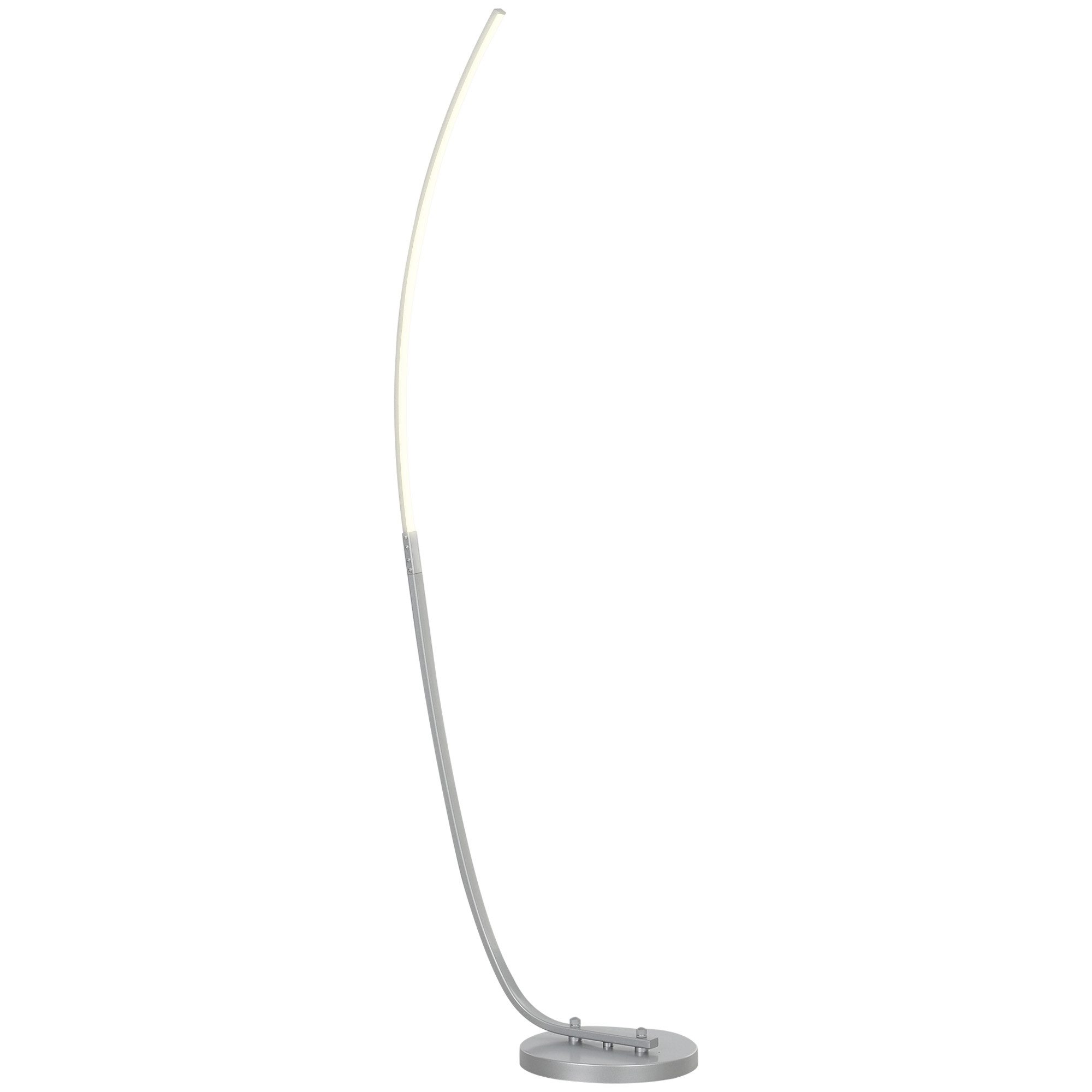HOMCOM Stehlampe mit Fußschalter, dimmbar, Ein-,Ausschalter, günstig online kaufen