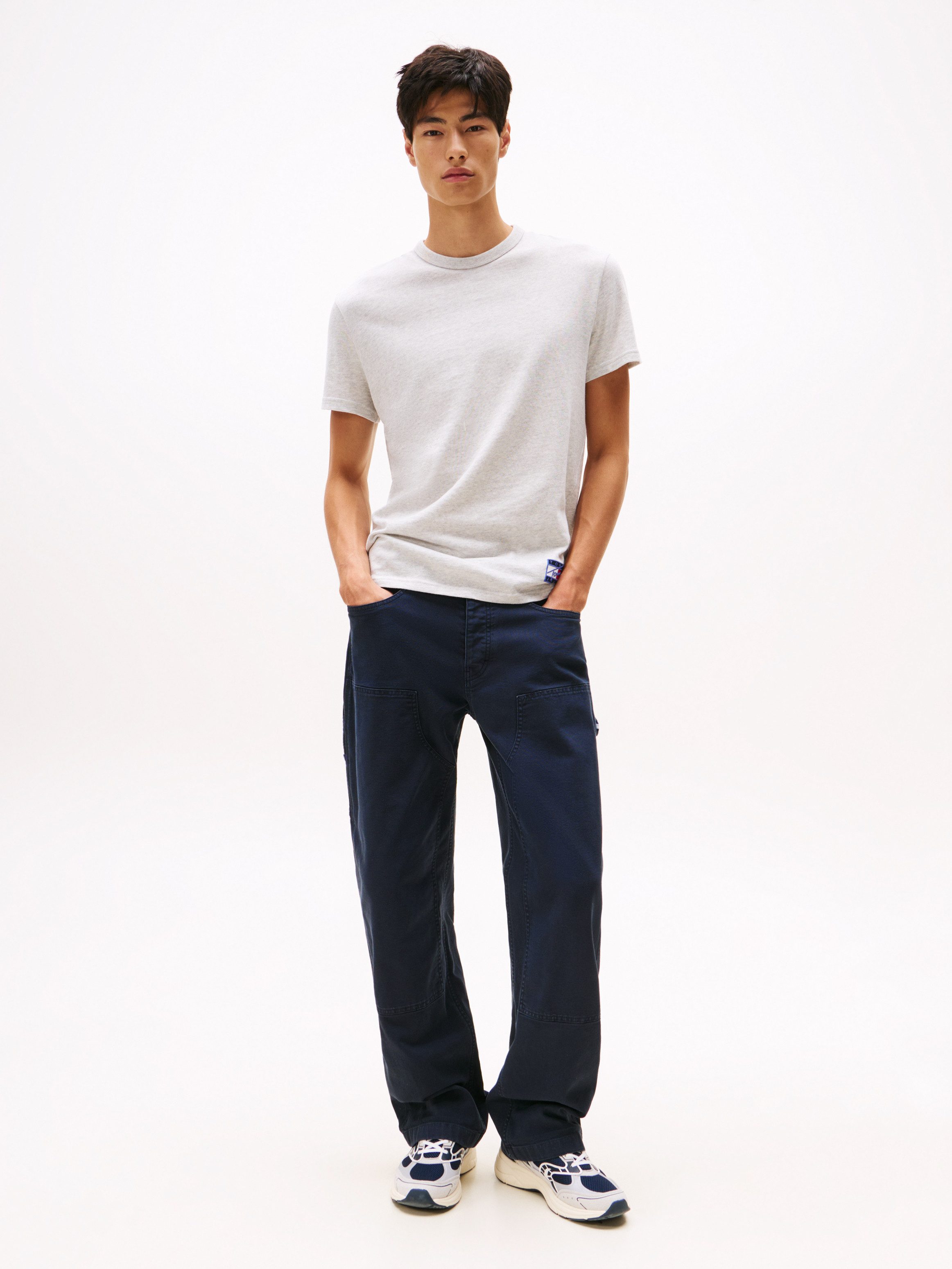Tommy Jeans T-Shirt TJM REG ATHL DEPT BACK EXT mit Rückenprint, regular fit