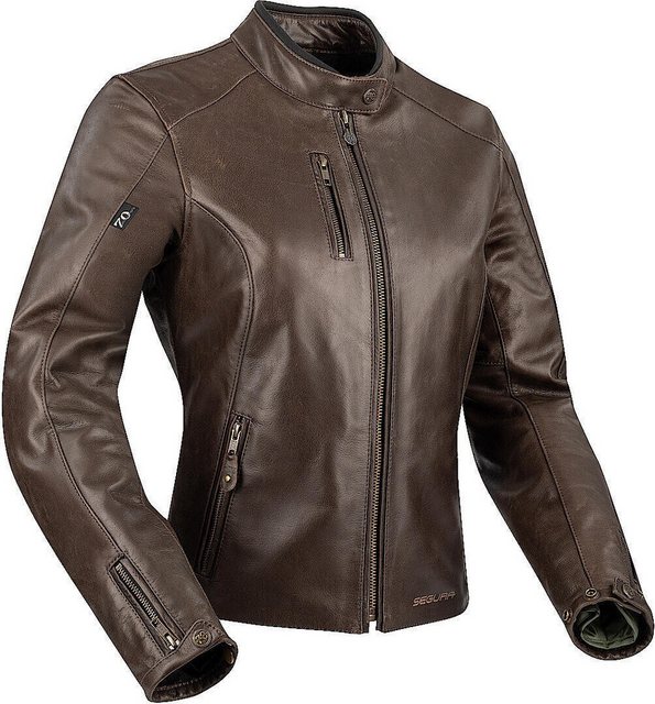 Segura Motorradjacke Laxey Damen Motorrad Lederjacke herausnehmbares Innenf günstig online kaufen