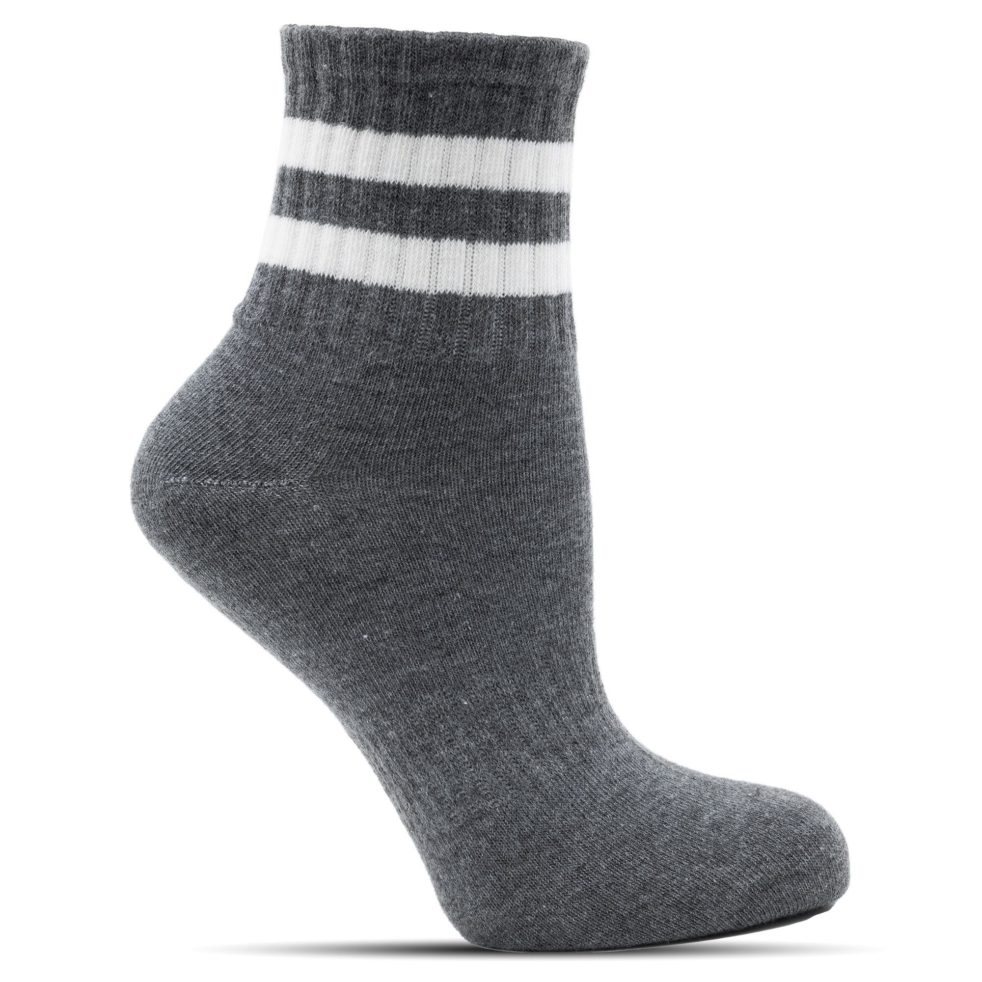 Socked Kurzsocken Quartersocken Herren + Damen (10-Paar) – bunte Farbmischung, bequem & pflegeleicht – ideal für Sport & Alltag – Bild 4 von 5
