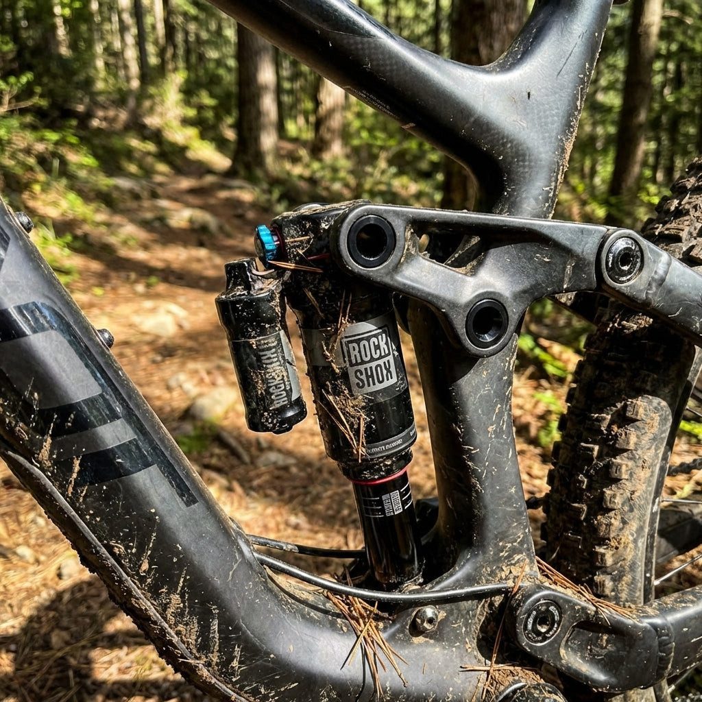 RockShox Federgabel RearShock Mounting Hardware RockShox 3-piece 1/2" 8x38.6,Standard