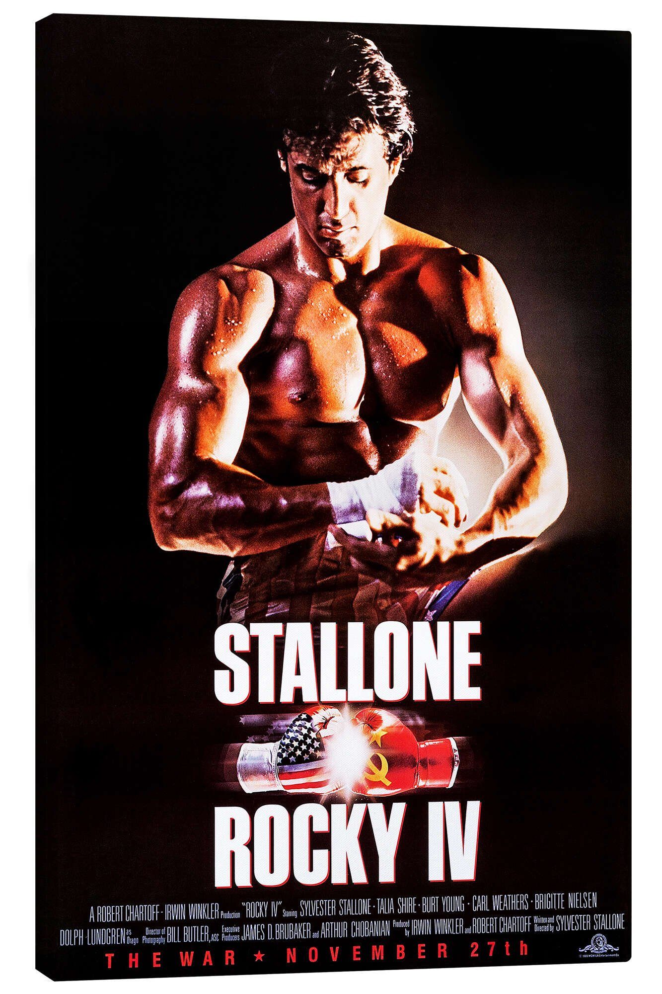 Posterlounge Leinwandbild Vintage Entertainment Collection, Rocky günstig online kaufen
