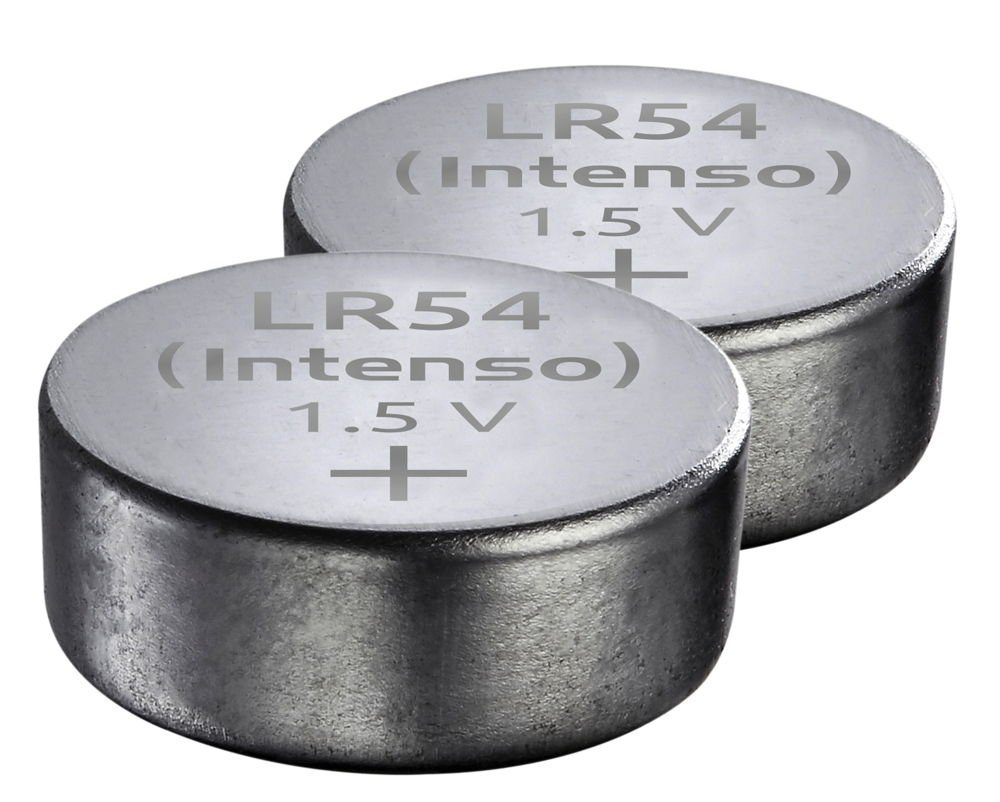 LR1130 im / Intenso Energy Knopfzelle 2er / 20 Alkaline AG10 Blister Knopfzelle LR54