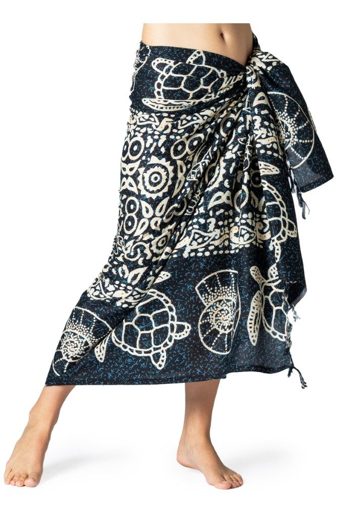 PANASIAM Pareo Sarong im Meeres-Design Strandtuch günstig online kaufen
