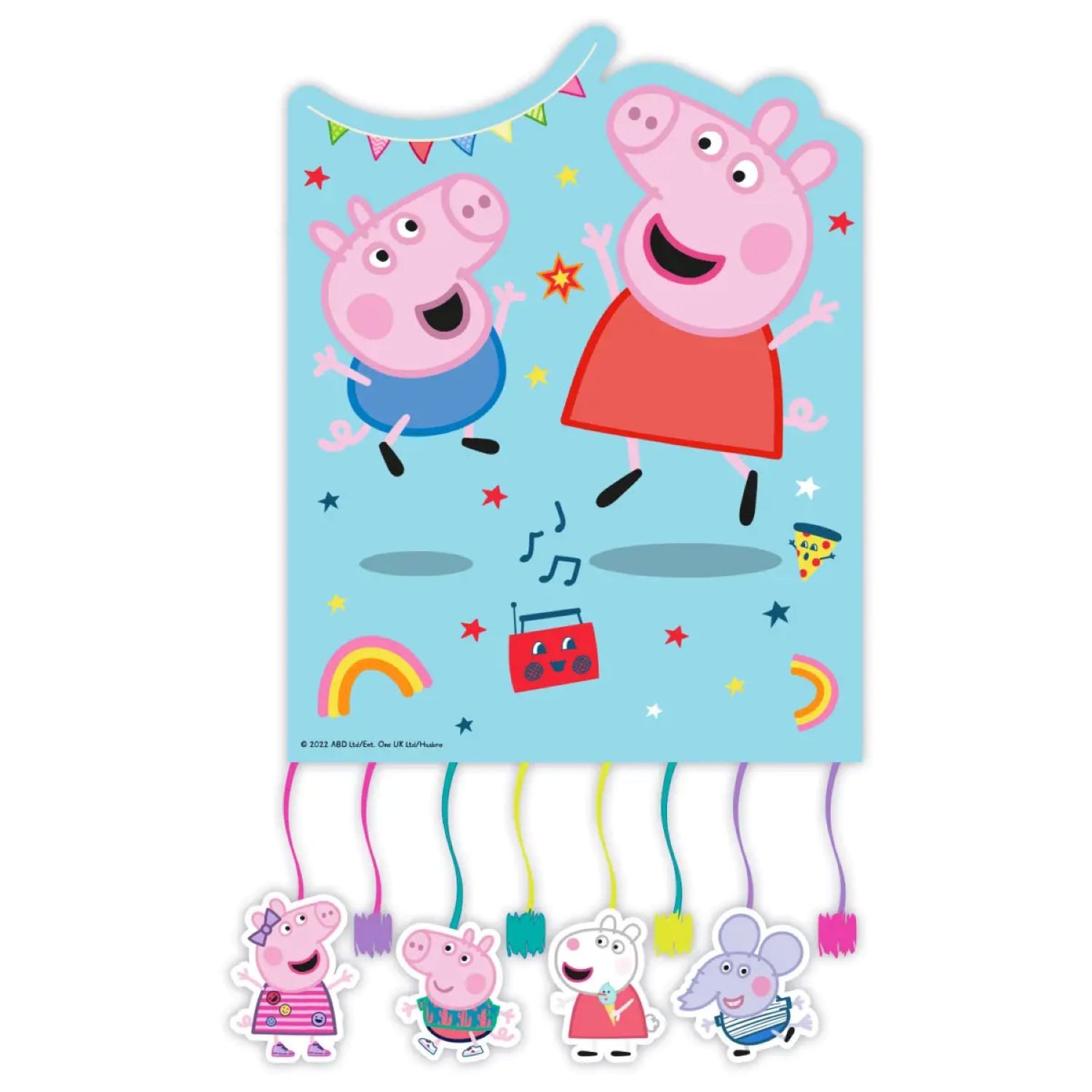 Procos Pinata Pinata 'Peppa Pig Made With Love', 21 x 27 cm
