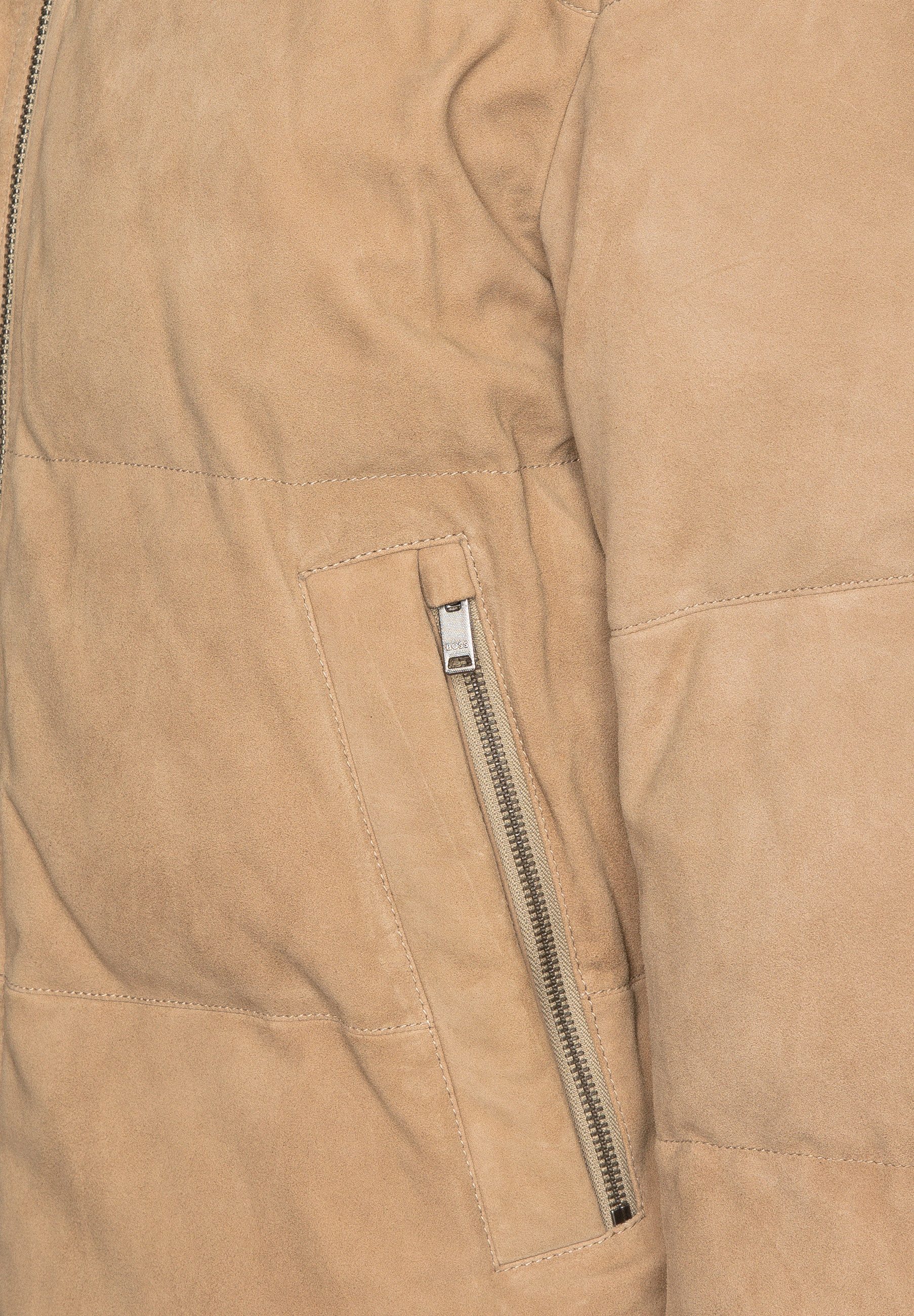 BOSS ORANGE Lederjacke Jocamp (1-St)