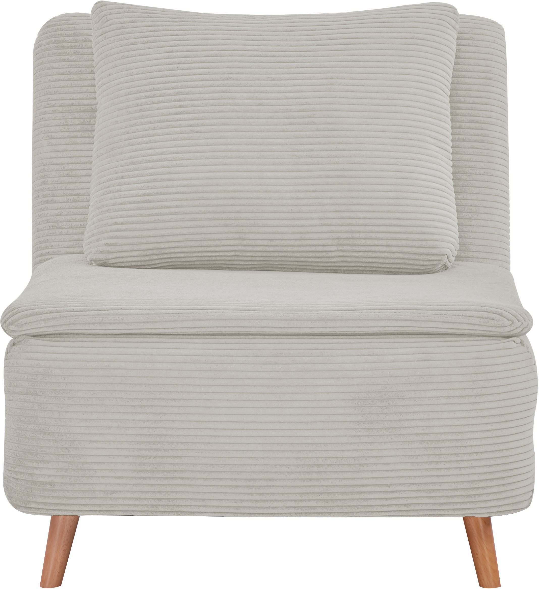 OTTO home Sessel AINSLEY, wandelbar zum Gästebett, Schlafsofa, Webstoff u. günstig online kaufen