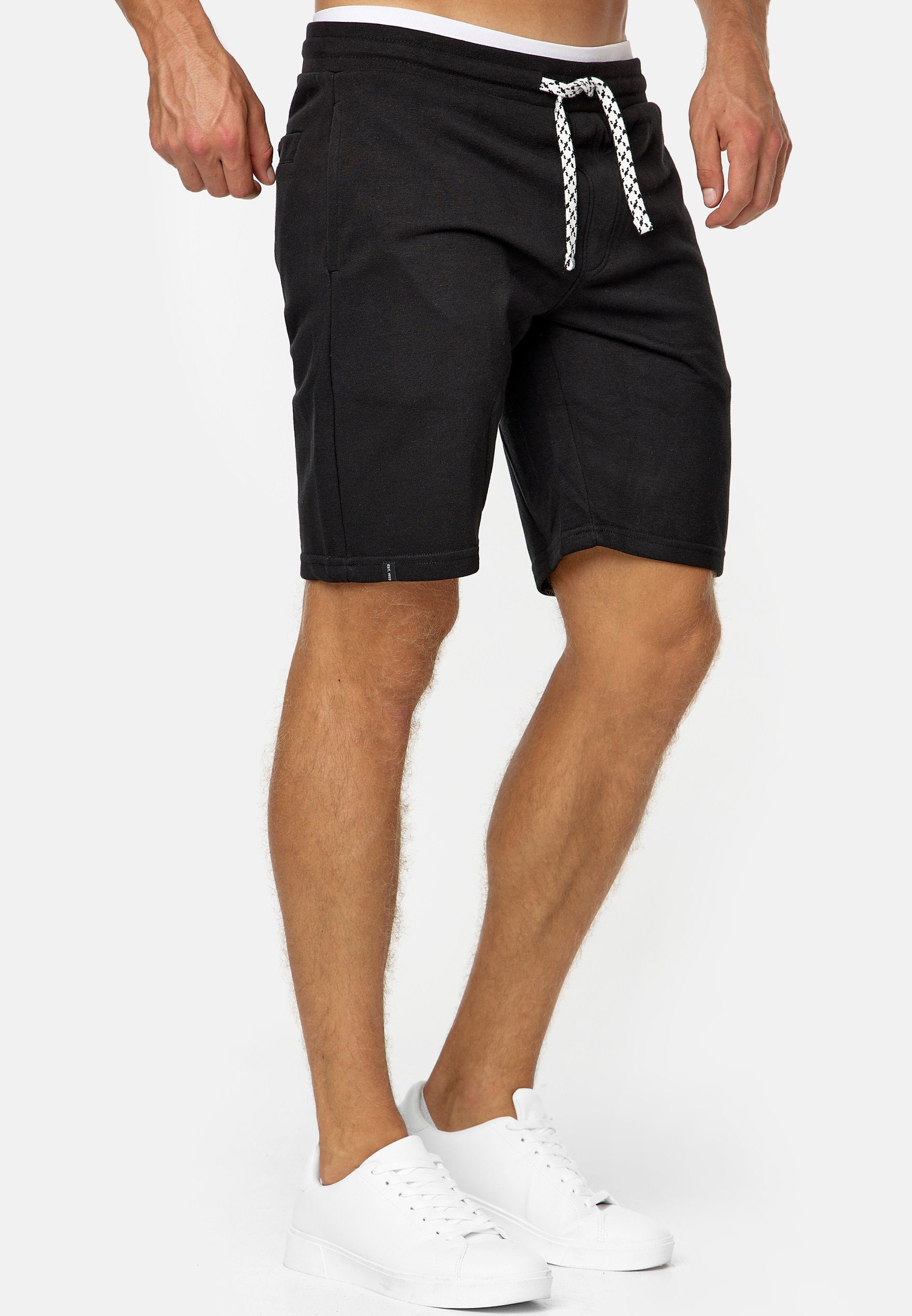Indicode Sweatshorts Herren Aldrich Sweat Shorts Herrenshorts elastischer B günstig online kaufen