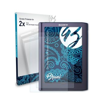 Bruni Schutzfolie für Sony PRS-350 Reader Pocket Edition, (2 Folien), praktisch unsichtbar