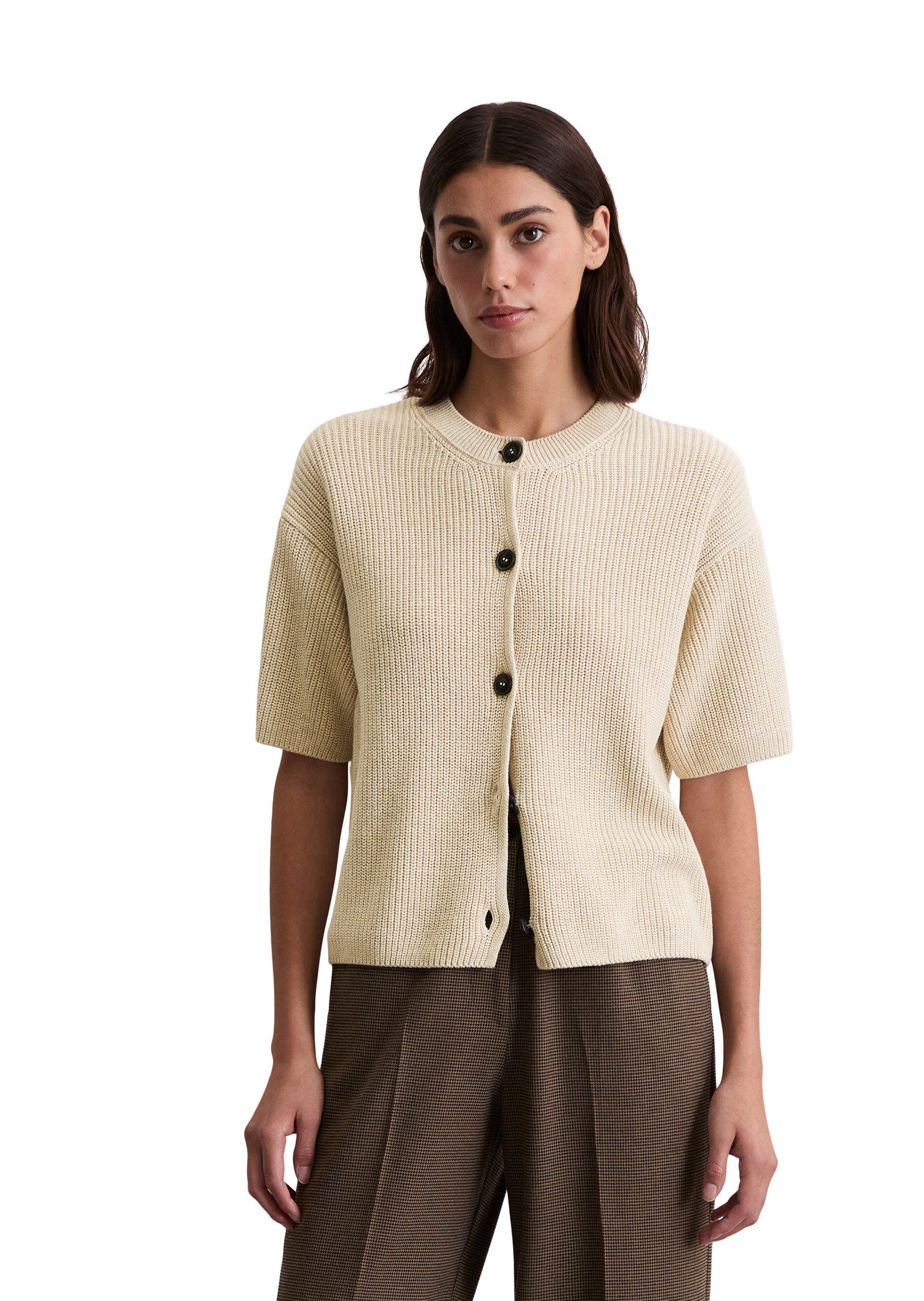 Marc O'Polo Cardigan aus Heavy Weight Cotton günstig online kaufen