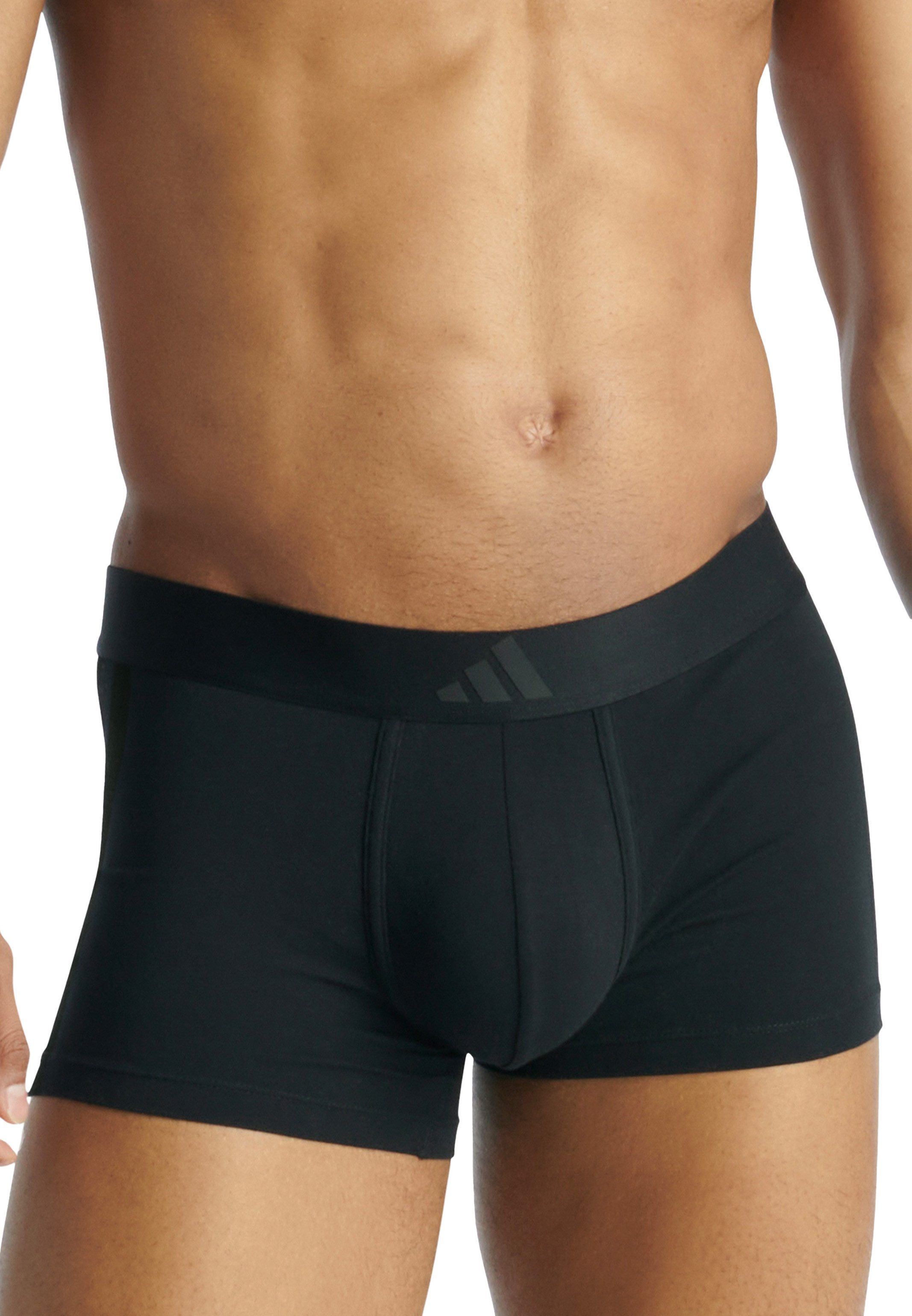 adidas Sportswear Retro Boxer 4er Pack Active Flex Cotton 3 Stripes (Spar-S günstig online kaufen