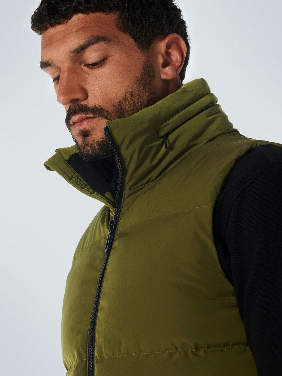 NO EXCESS Allwetterjacke Bodywarmer Padded Army