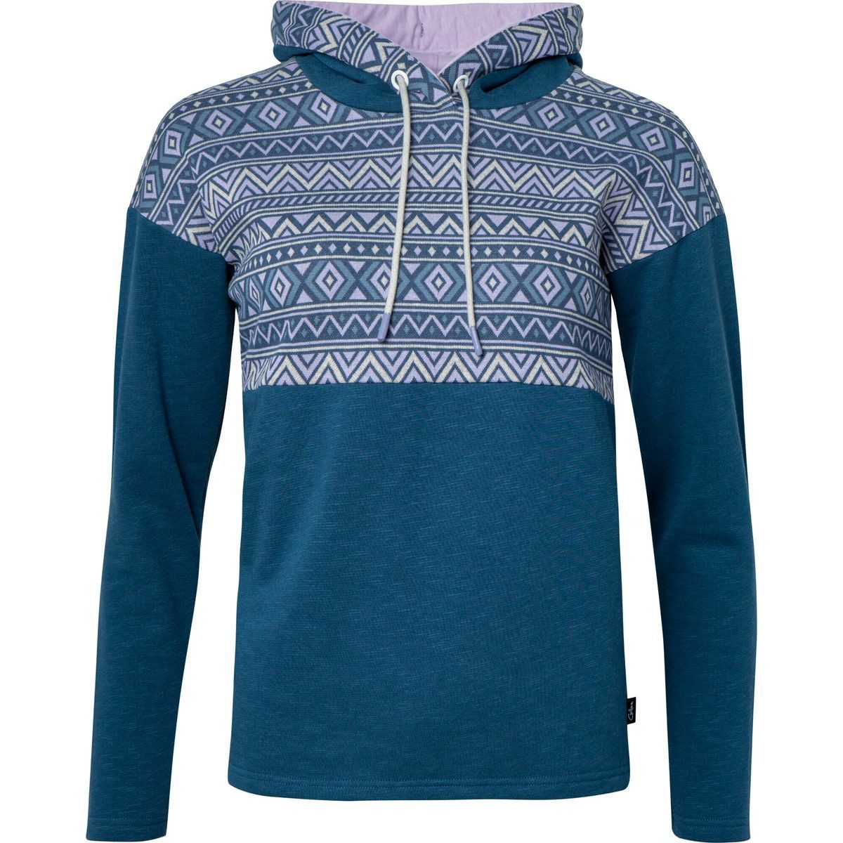Chillaz Sweatshirt Ontario Stilvoller, elastischer Hoody mit geometrischem Muster, ideal für